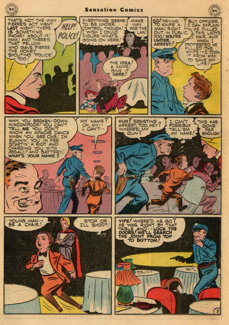 Read online Sensation (Mystery) Comics comic -  Issue #61 - 29