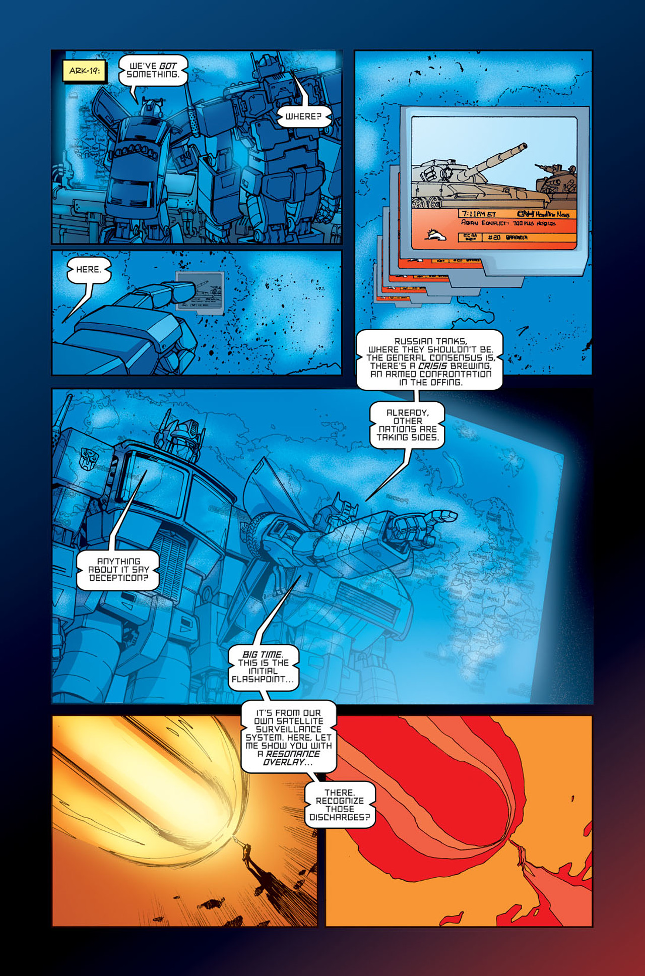 Read online The Transformers: Escalation comic -  Issue #3 - 16