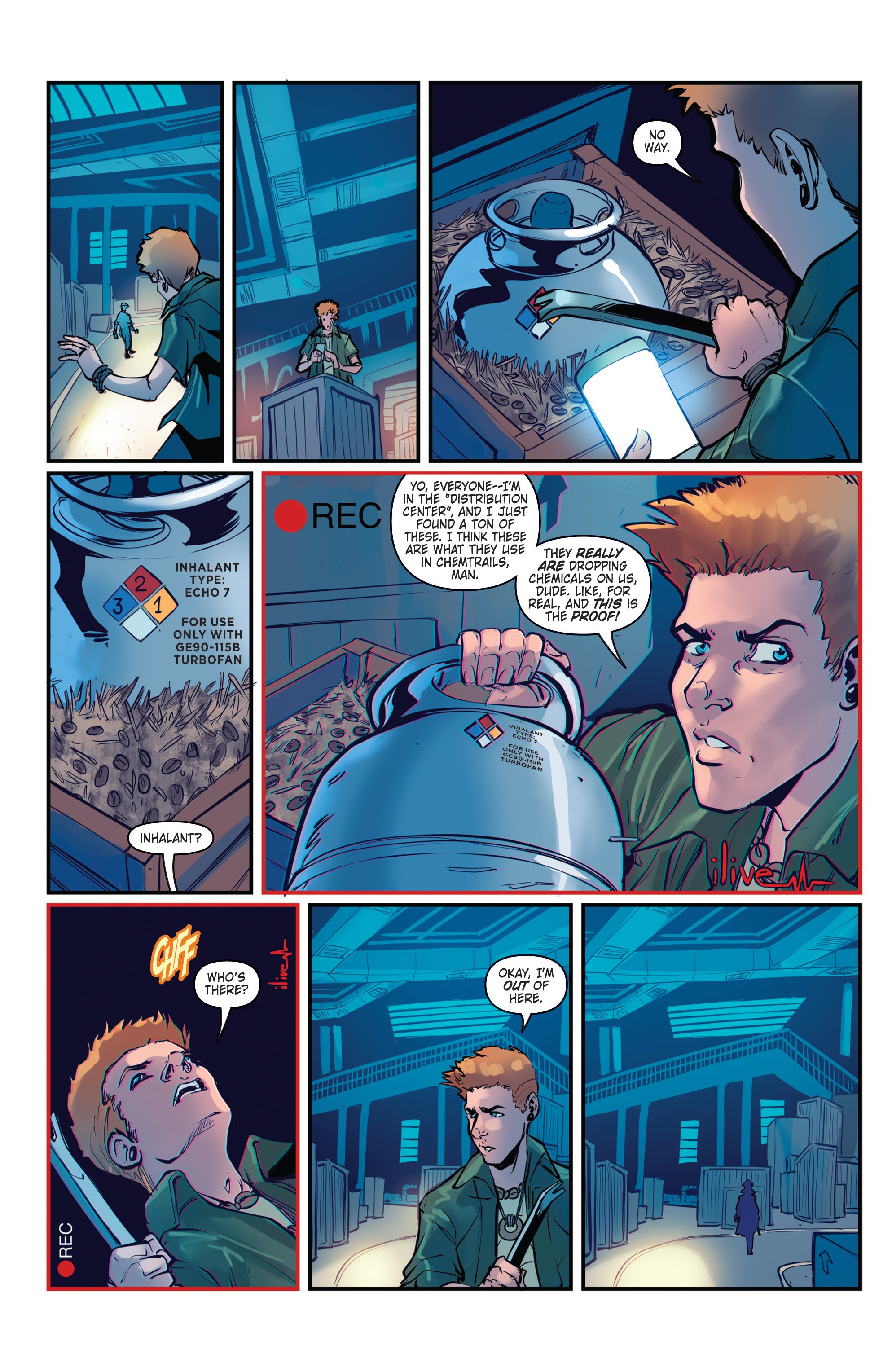 Read online Conspiracy comic -  Issue #3 - 23