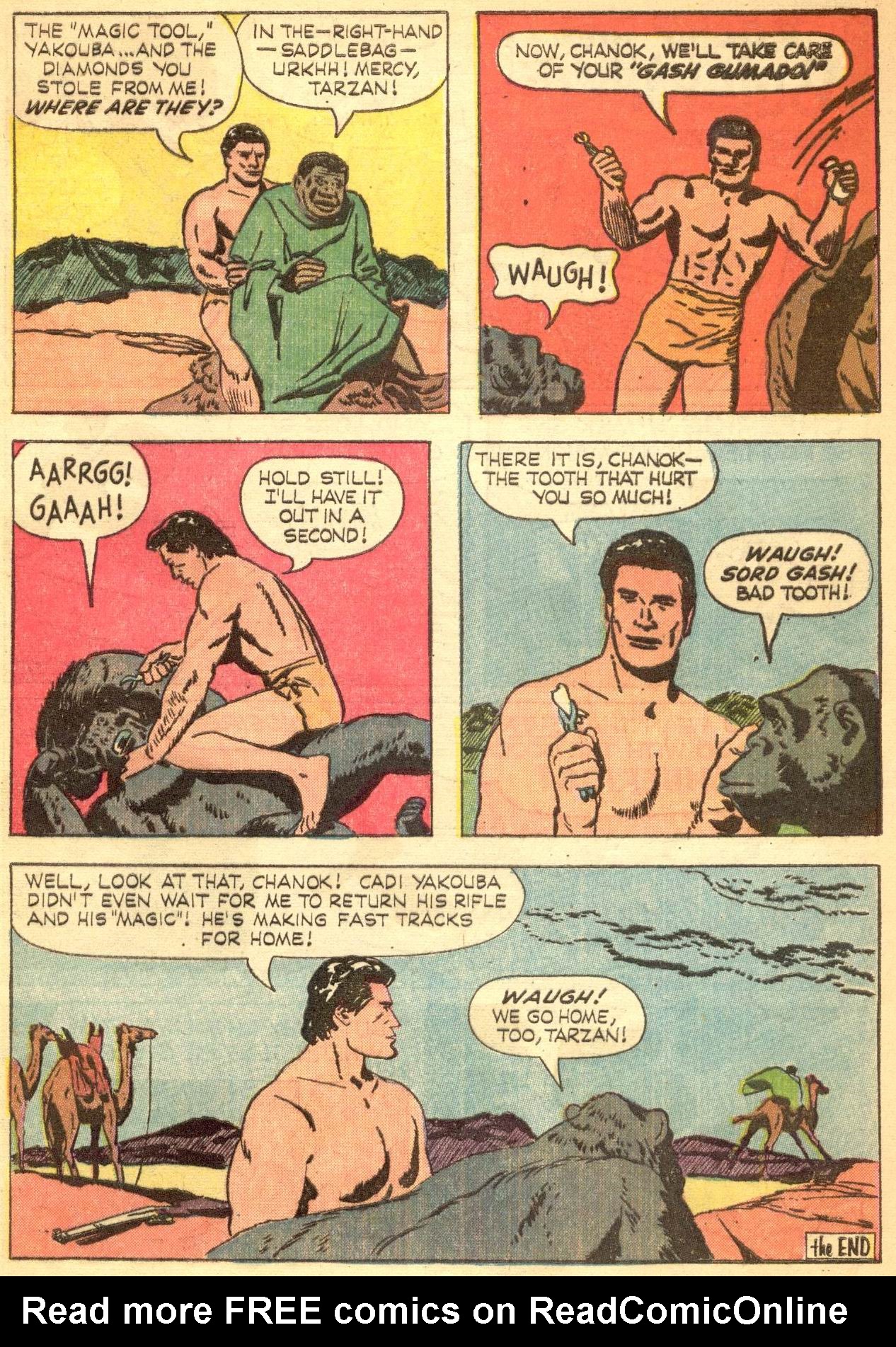 Read online Tarzan (1962) comic -  Issue #146 - 33