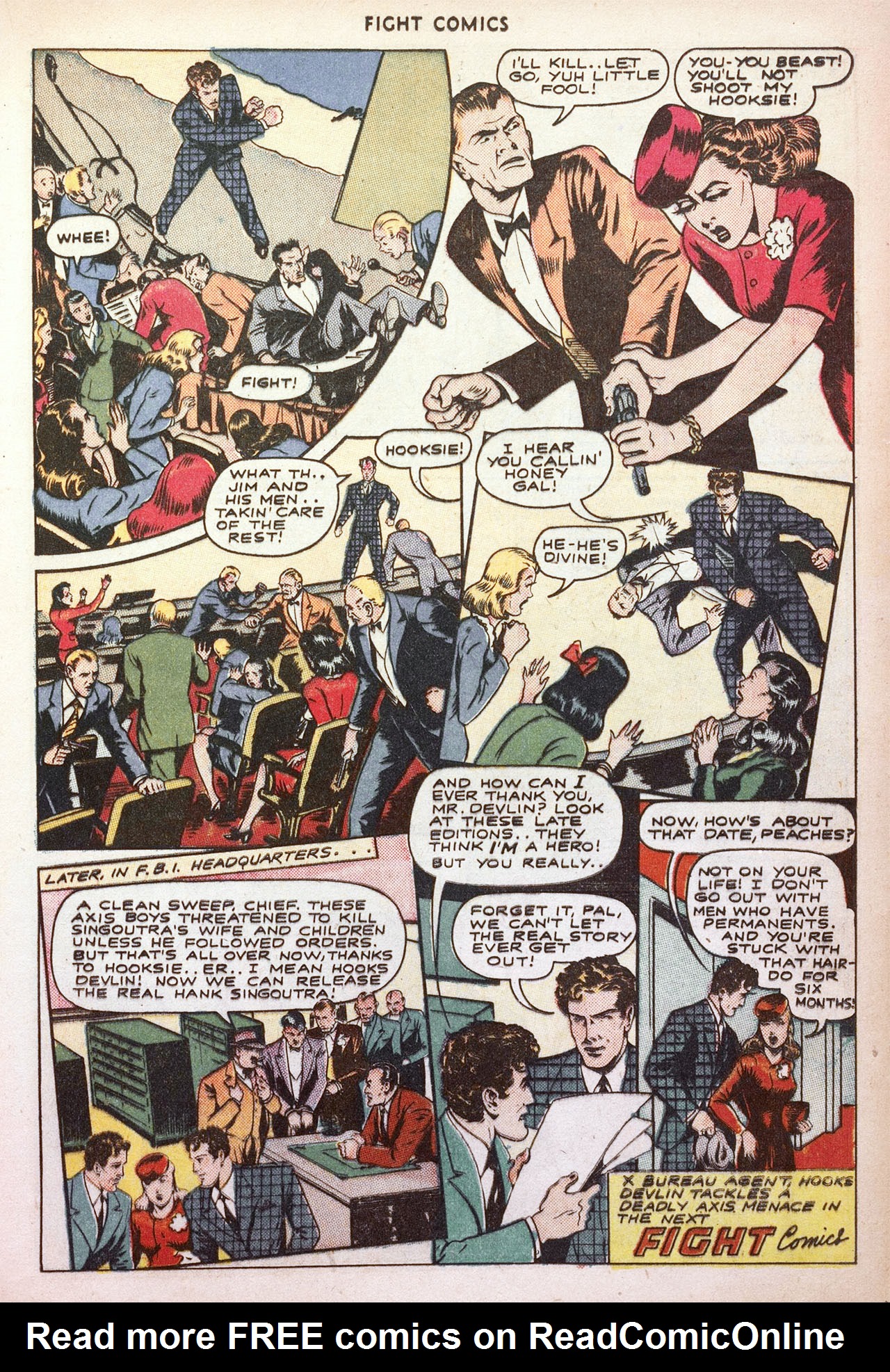 Read online Fight Comics comic -  Issue #33 - 25