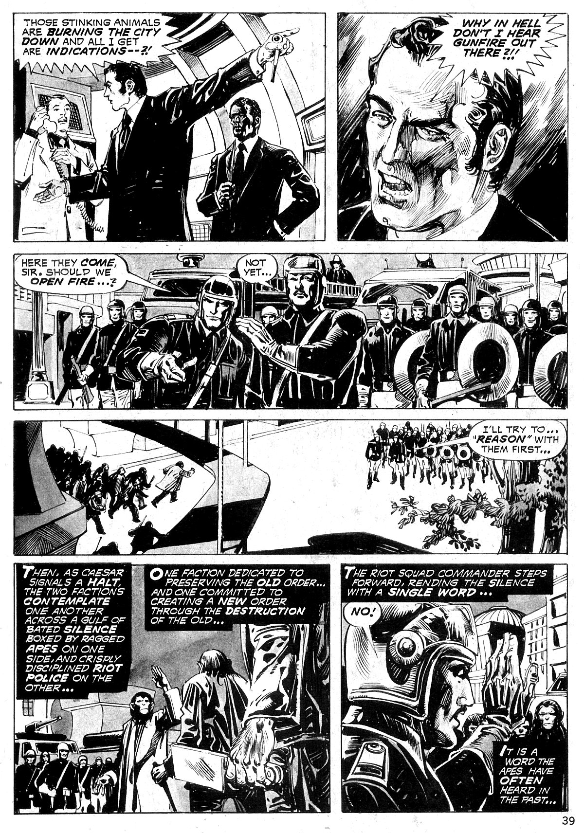 Read online Planet of the Apes comic -  Issue #21 - 38