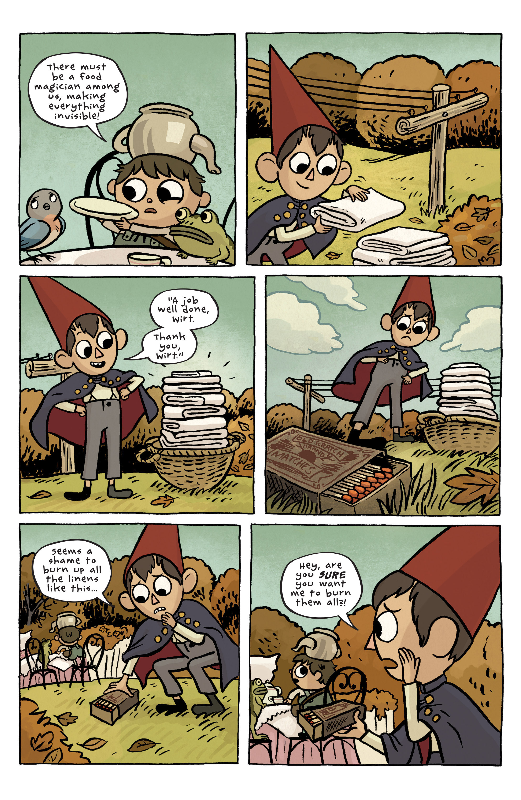 Read online Over the Garden Wall (2015) comic -  Issue #1 - 9