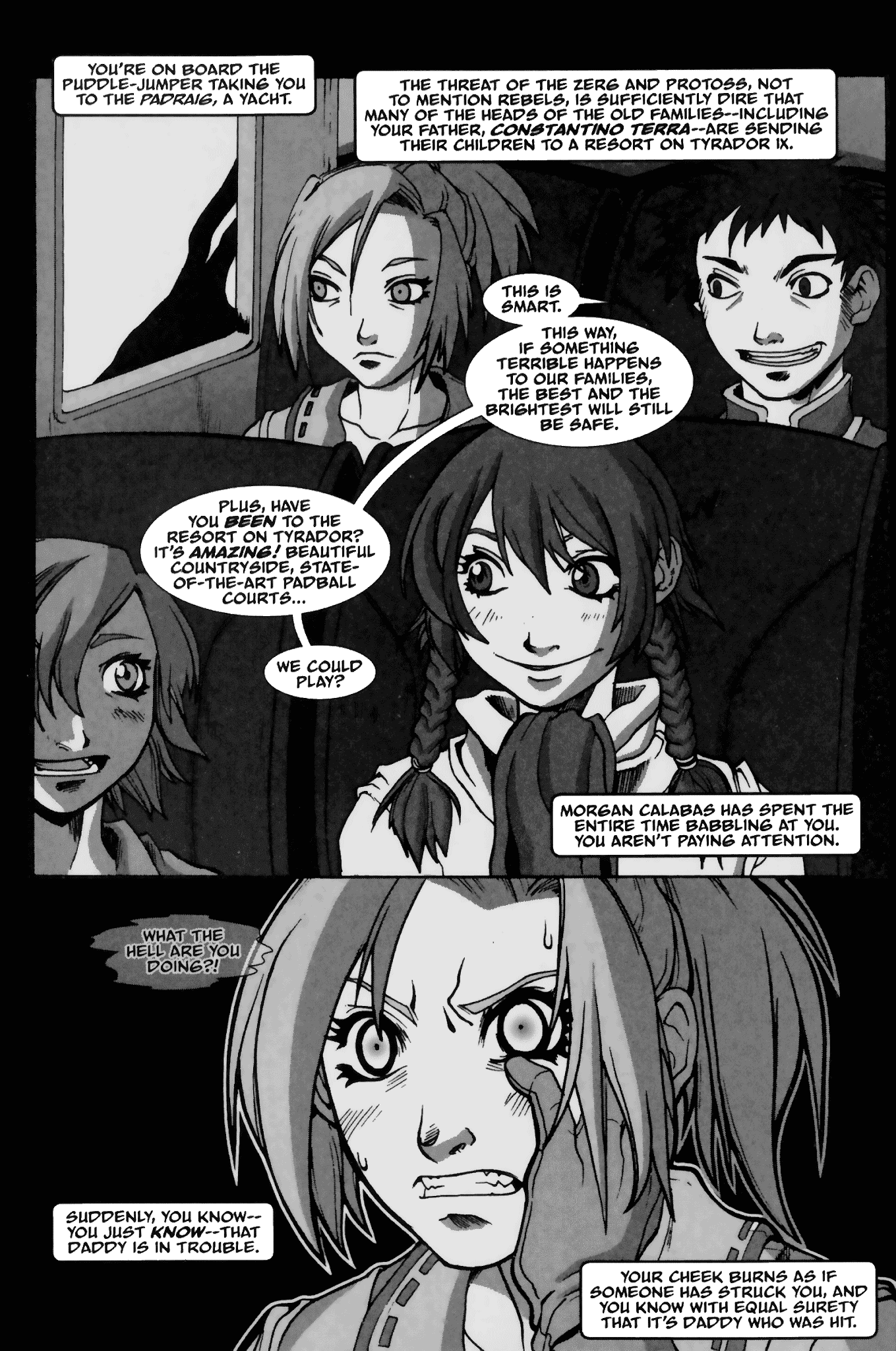 Read online StarCraft: Ghost Academy comic -  Issue # TPB 1 - 132