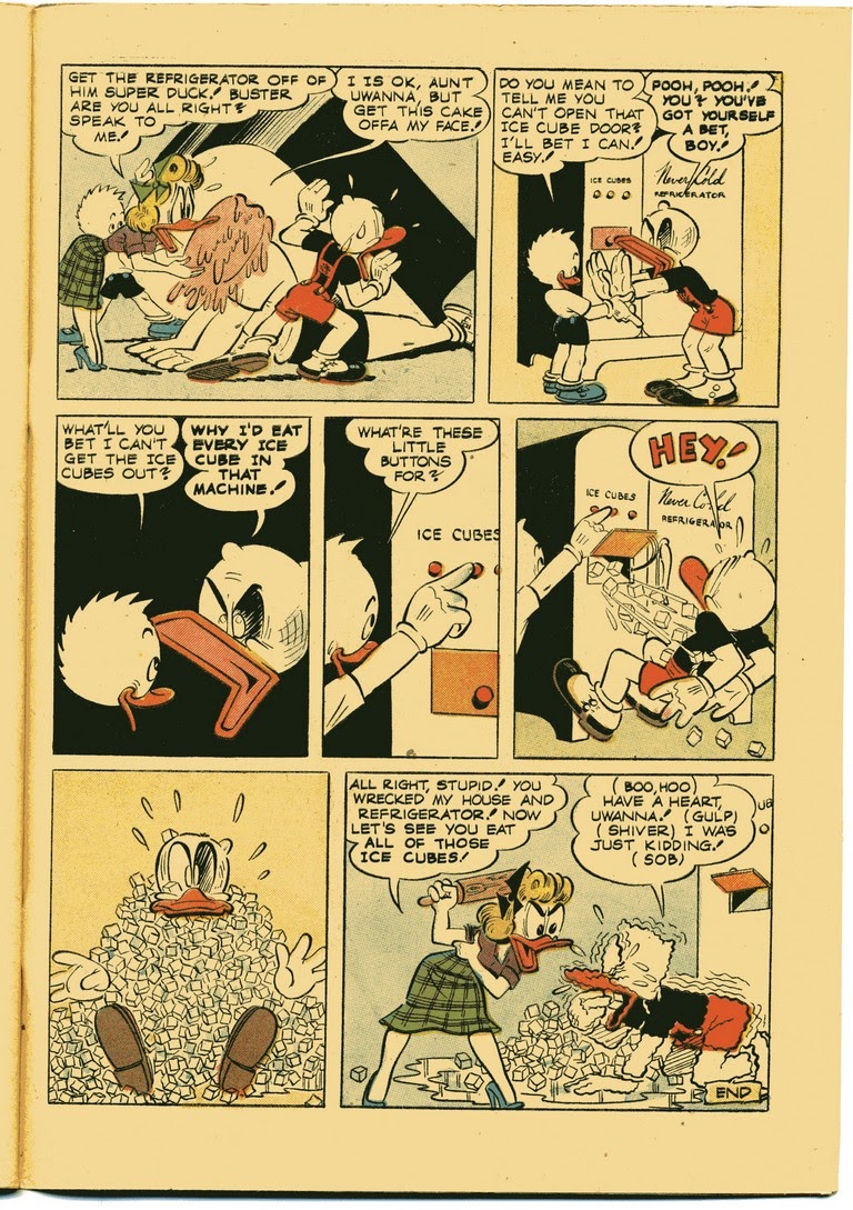 Read online Super Duck Comics comic -  Issue #43 - 49