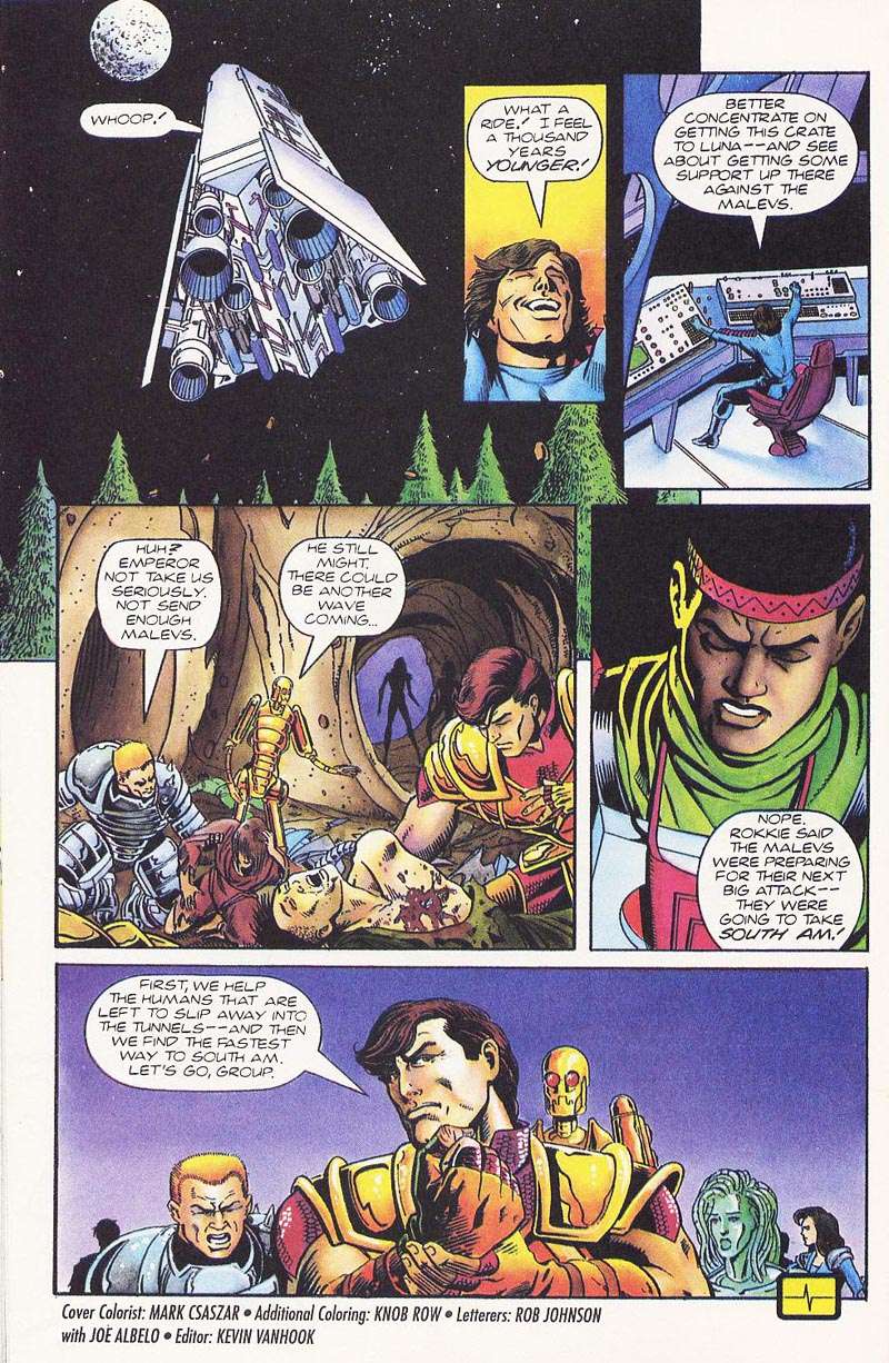 Read online Magnus Robot Fighter (1991) comic -  Issue #29 - 22