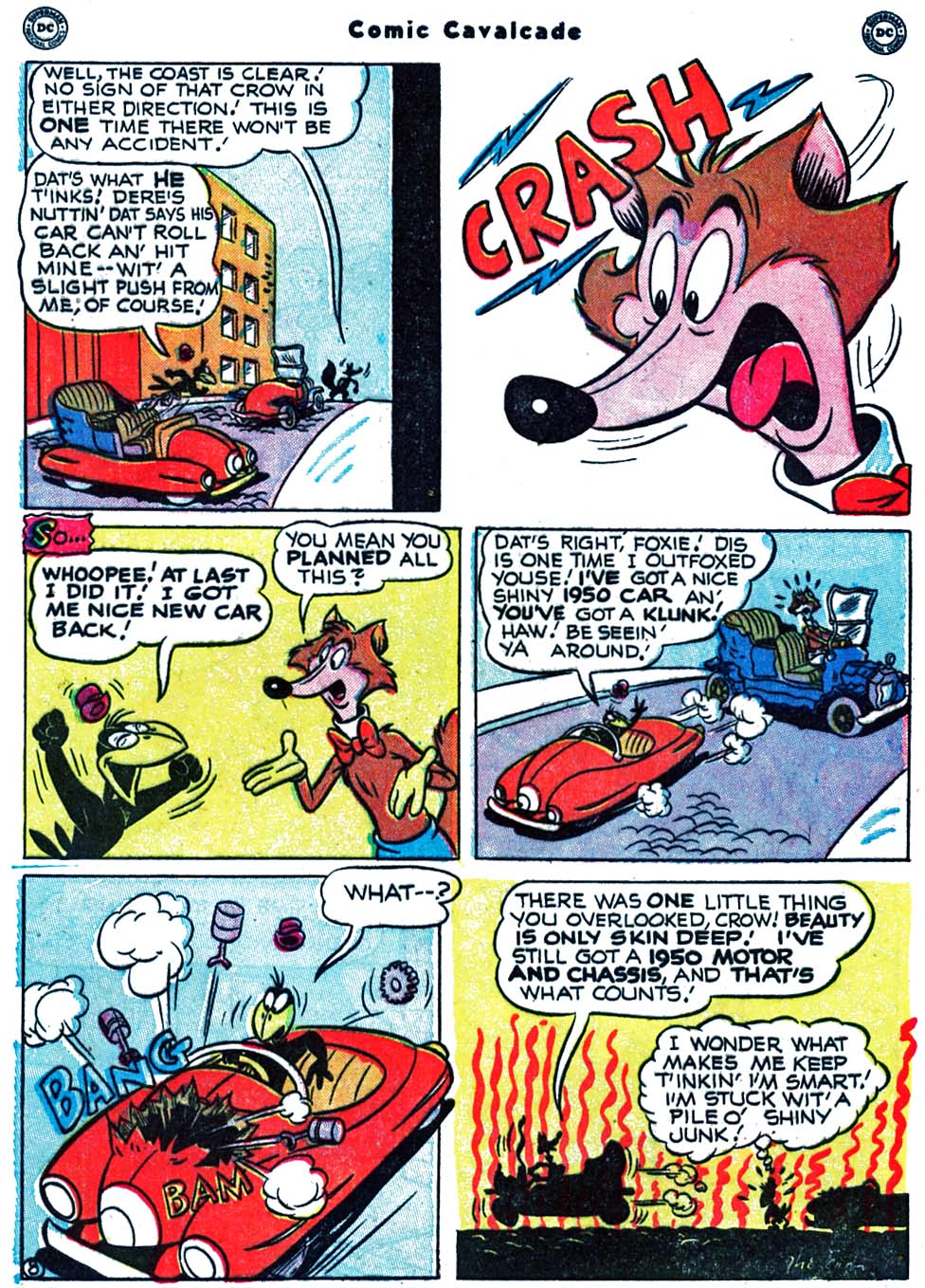 Read online Comic Cavalcade comic -  Issue #39 - 10