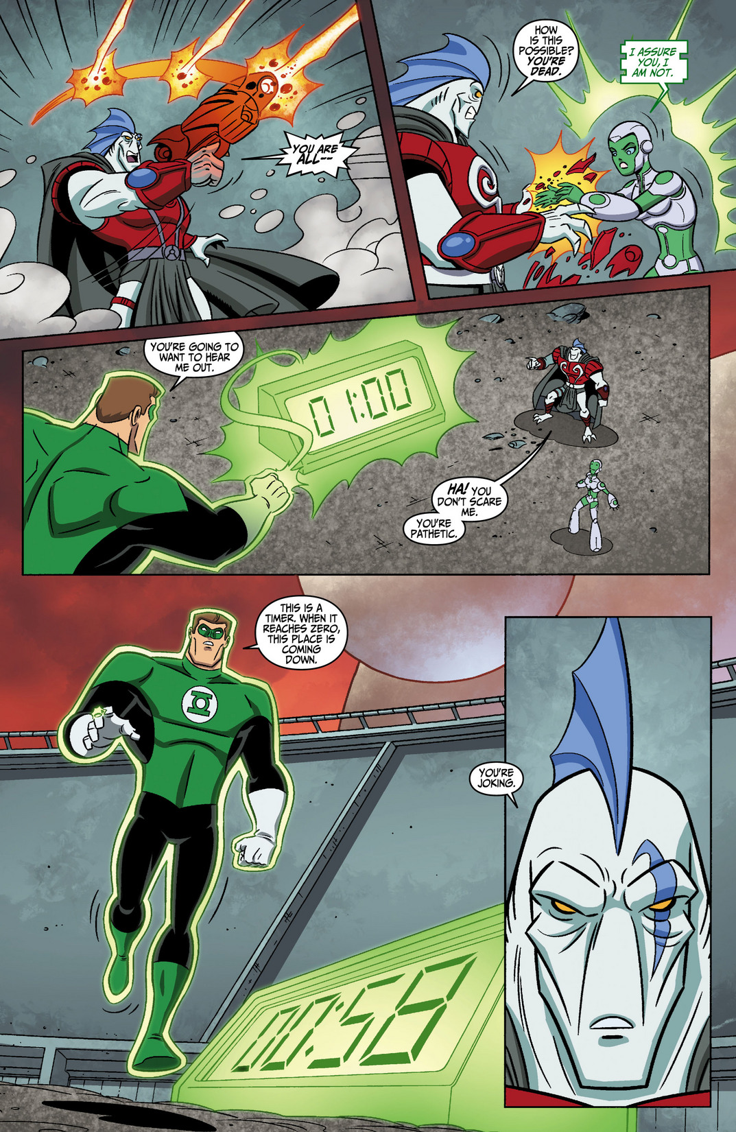 Read online Green Lantern: The Animated Series comic -  Issue #5 - 19