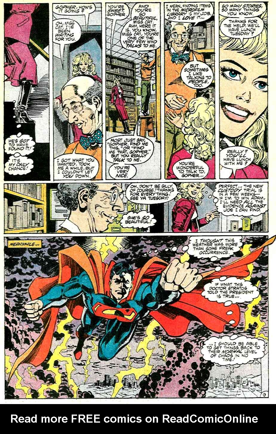 Read online Adventures of Superman (1987) comic -  Issue #431 - 10