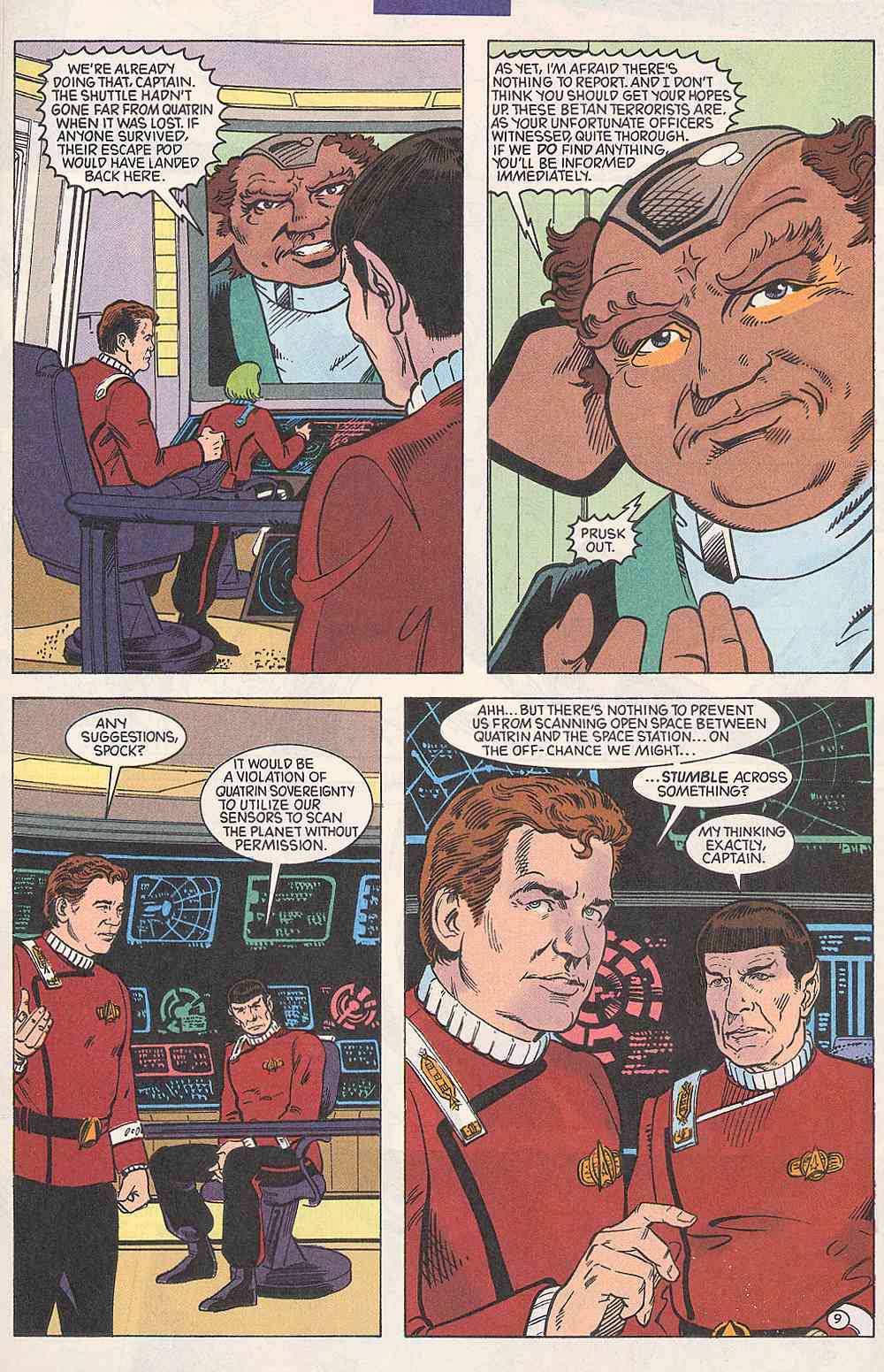 Read online Star Trek (1989) comic -  Issue #32 - 12