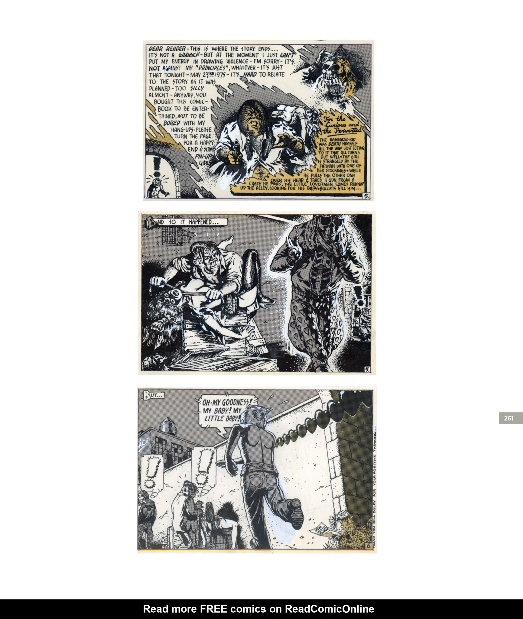 Read online The Blighted Eye: Original Comic Art From the Glenn Bray Collection comic -  Issue # TPB - 257