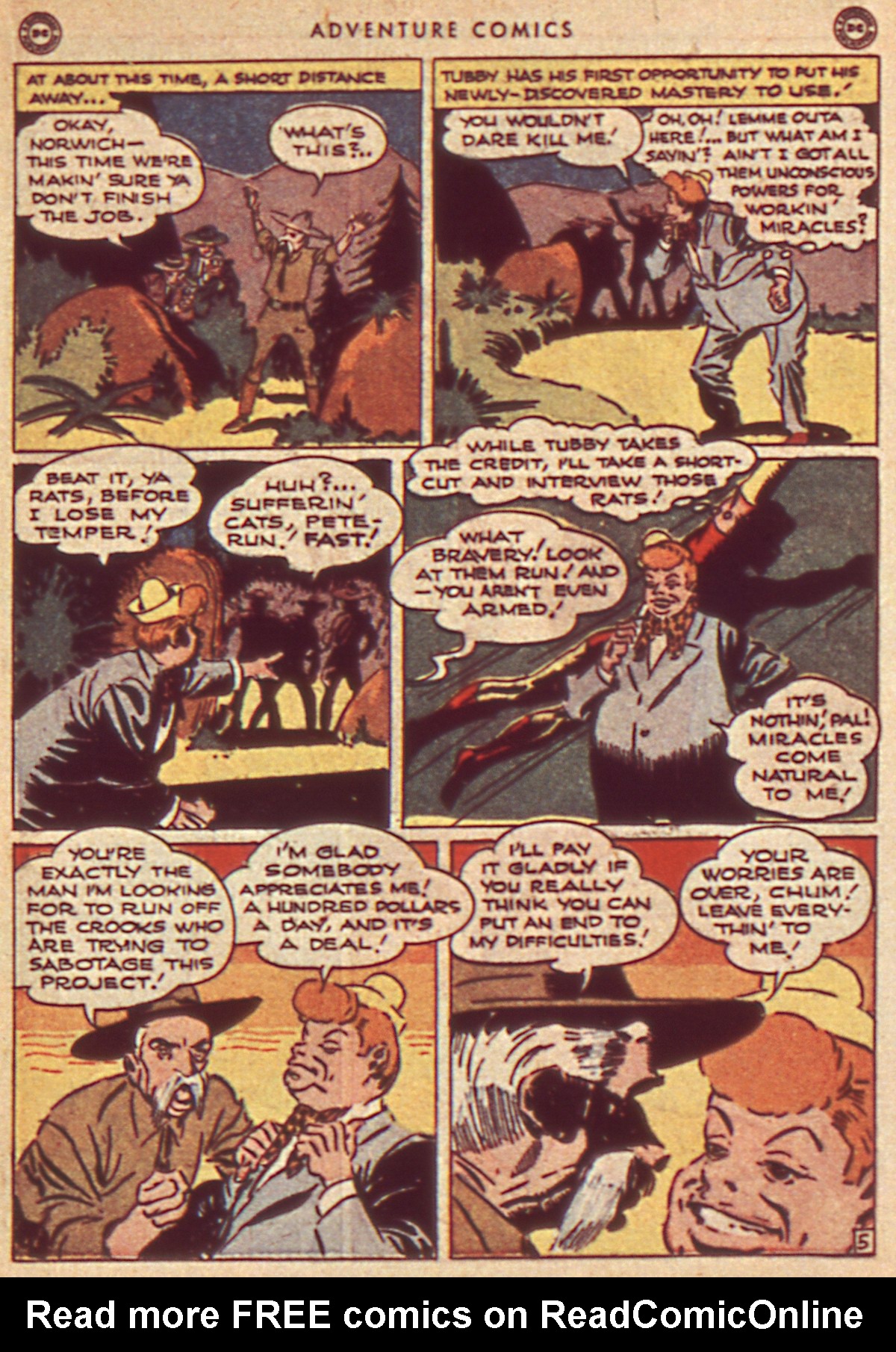 Read online Adventure Comics (1938) comic -  Issue #107 - 23