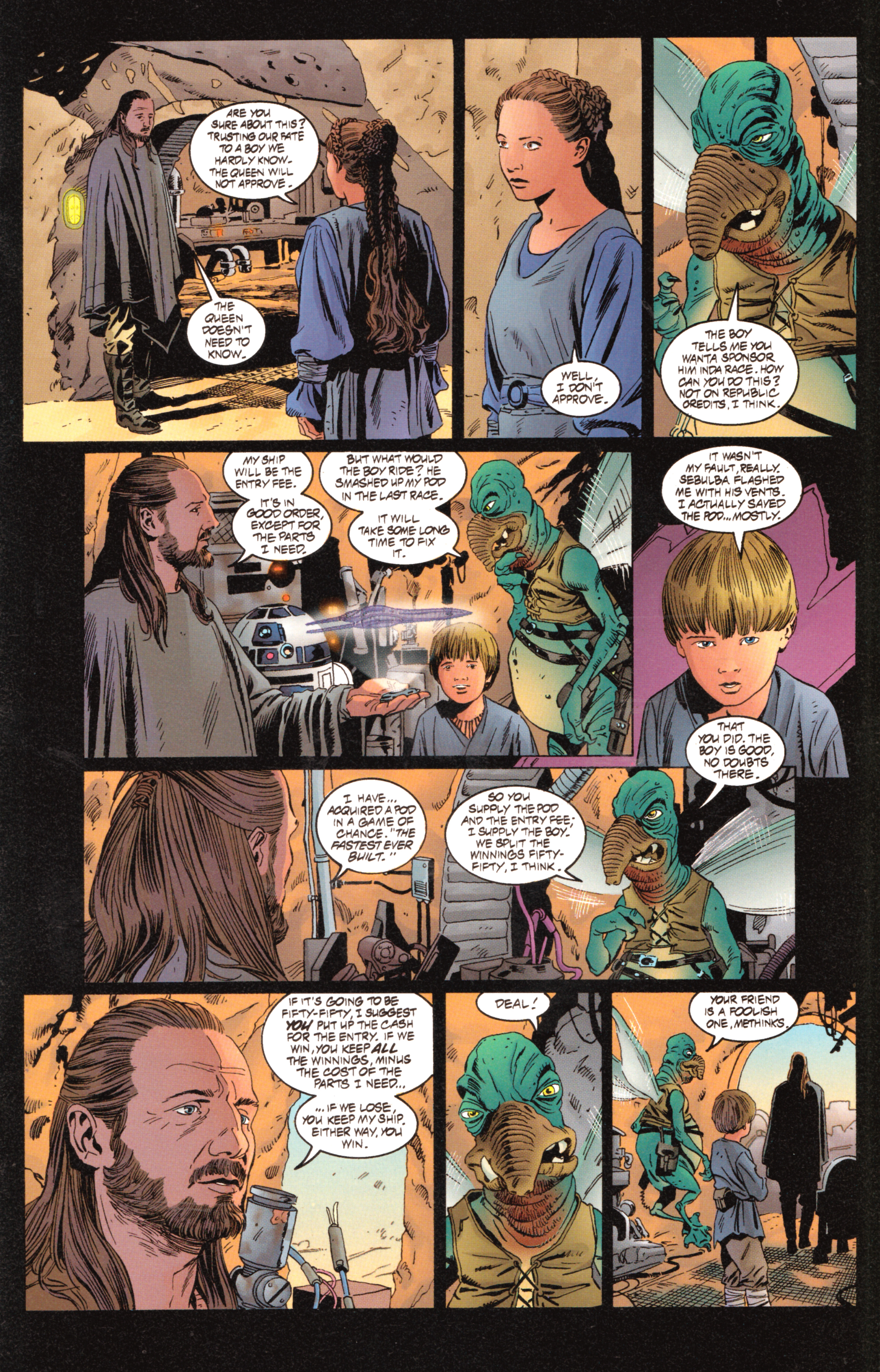 Read online Star Wars: Episode I - The Phantom Menace comic -  Issue #2 - 18