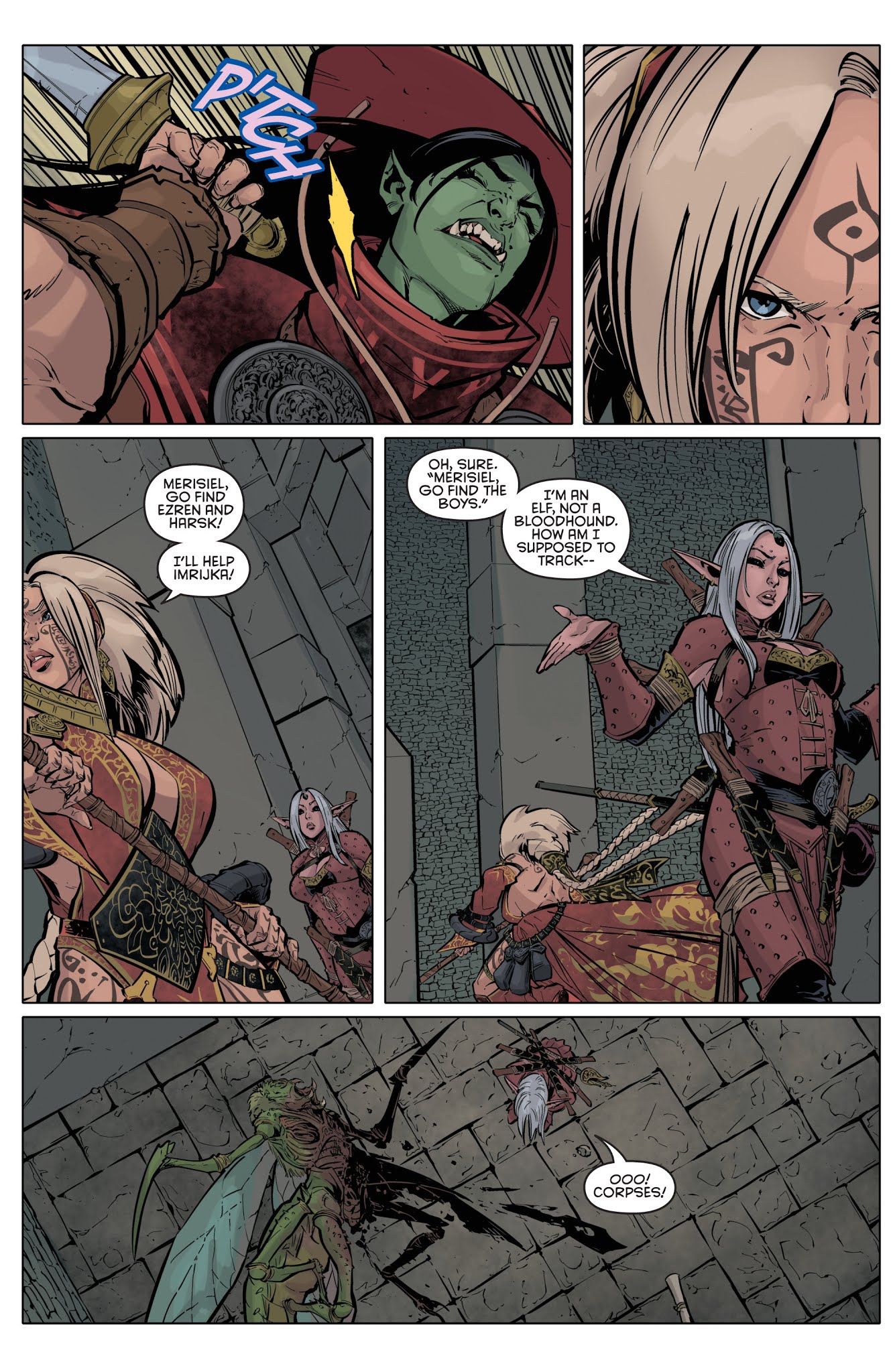 Read online Pathfinder: Spiral Of Bones comic -  Issue #5 - 7