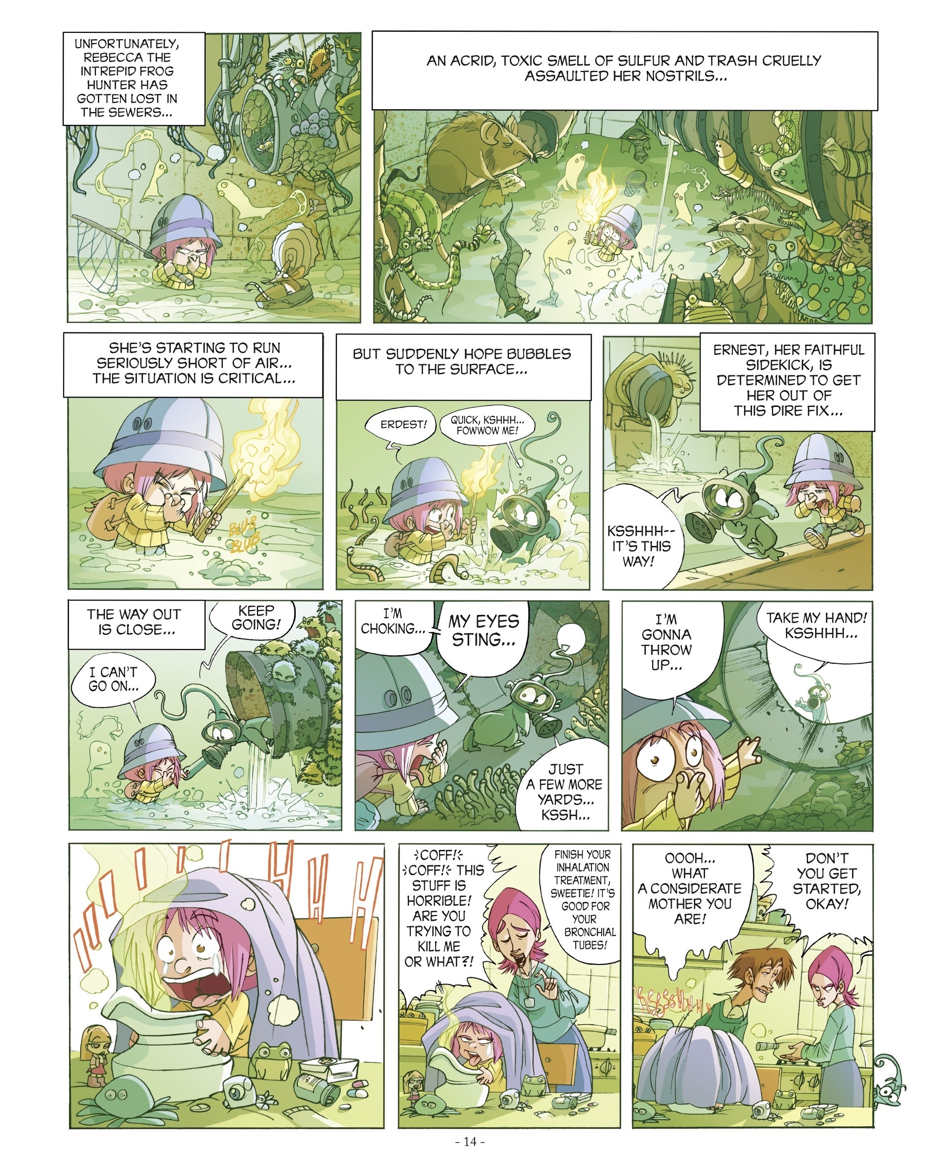 Read online Ernest & Rebecca comic -  Issue #1 - 16