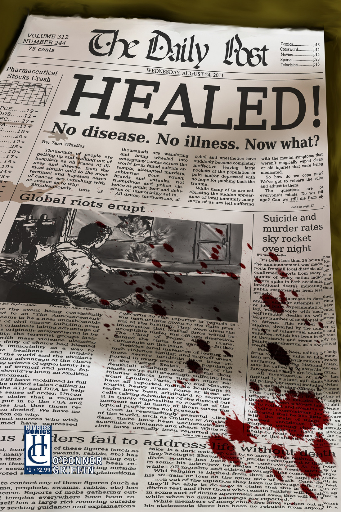 Read online Healed comic -  Issue #1 - 1