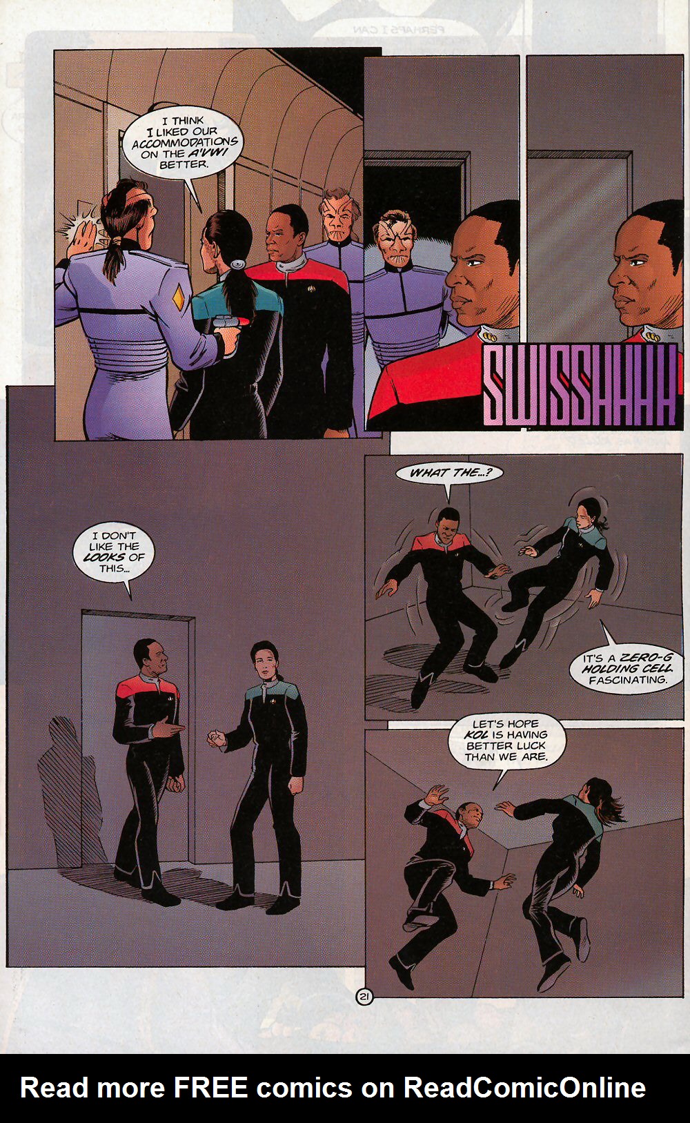 Read online Star Trek: Deep Space Nine - Lightstorm comic -  Issue # Full - 21