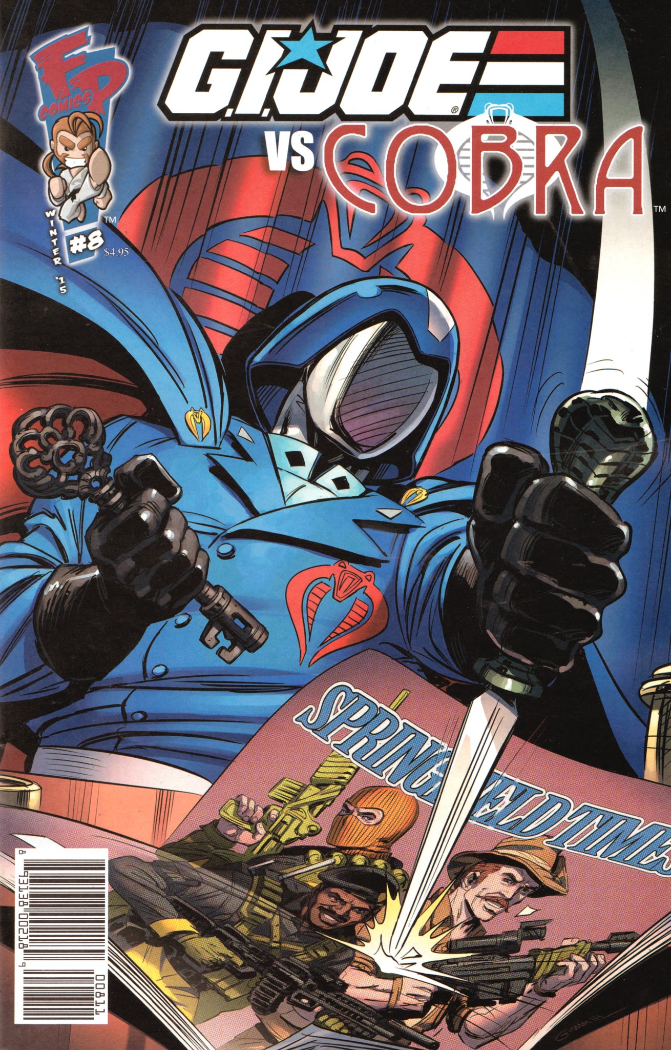 Read online G.I. Joe vs. Cobra comic -  Issue #8 - 1