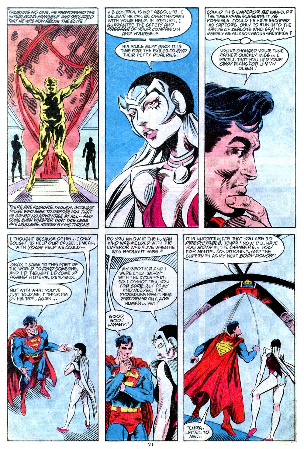 Read online Adventures of Superman (1987) comic -  Issue #443 - 23