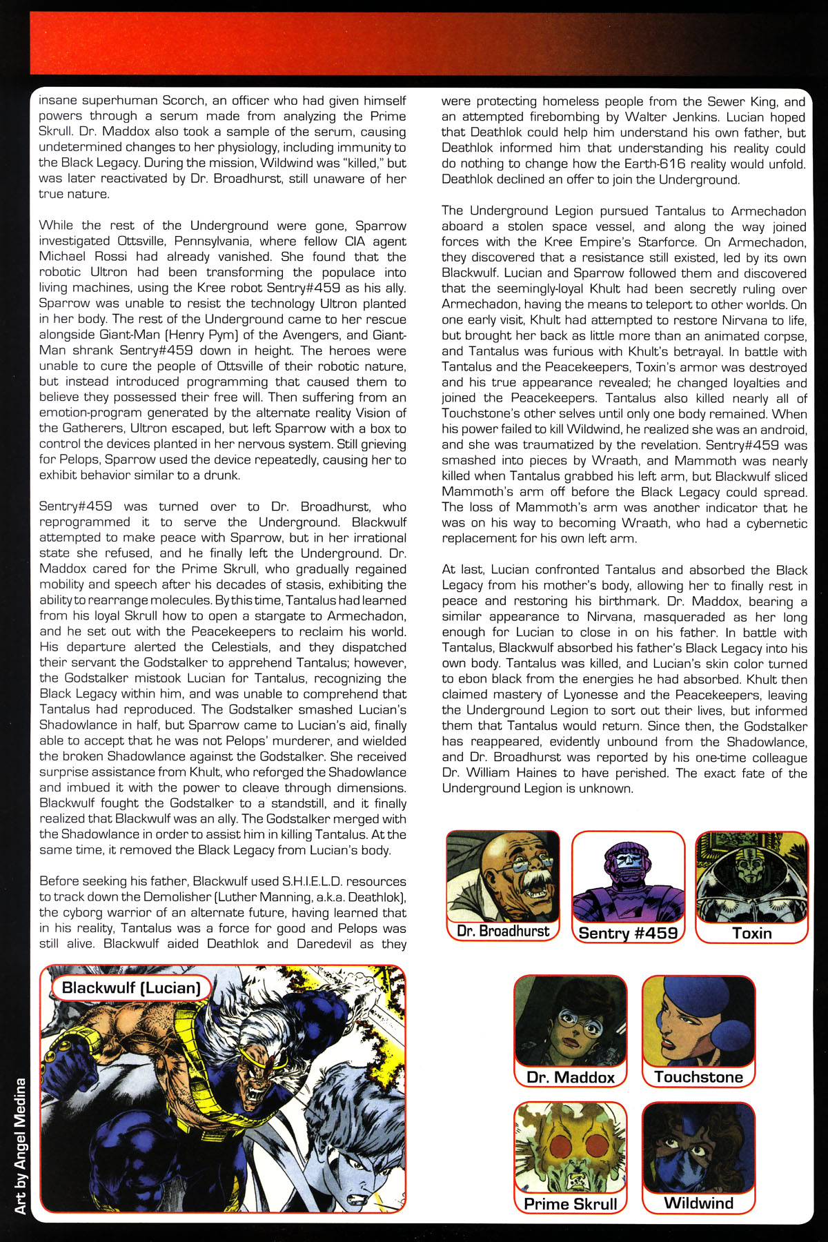 Read online Marvel Legacy:  The 1990's Handbook comic -  Issue # Full - 8