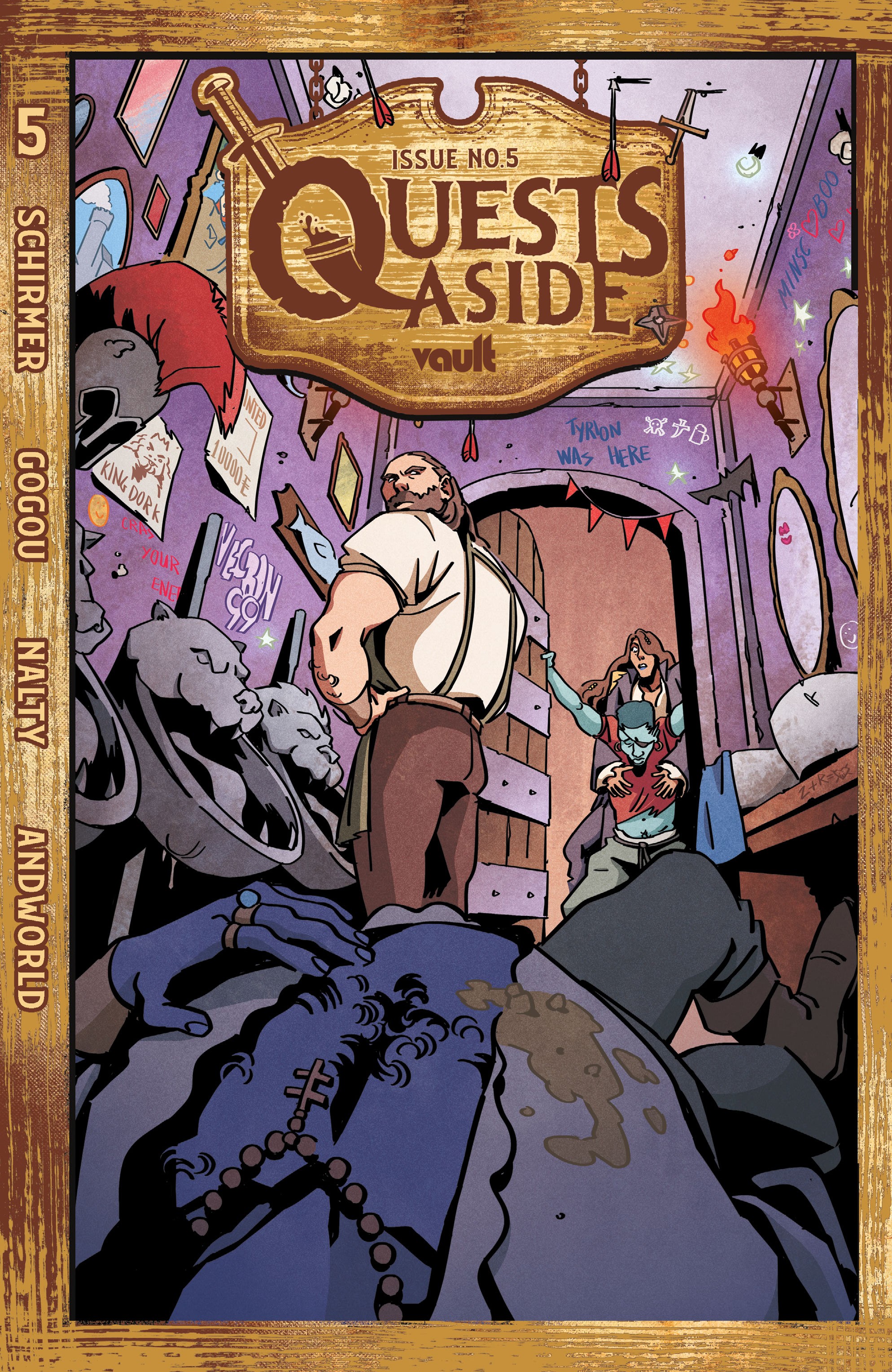 Read online Quests Aside comic -  Issue #5 - 1