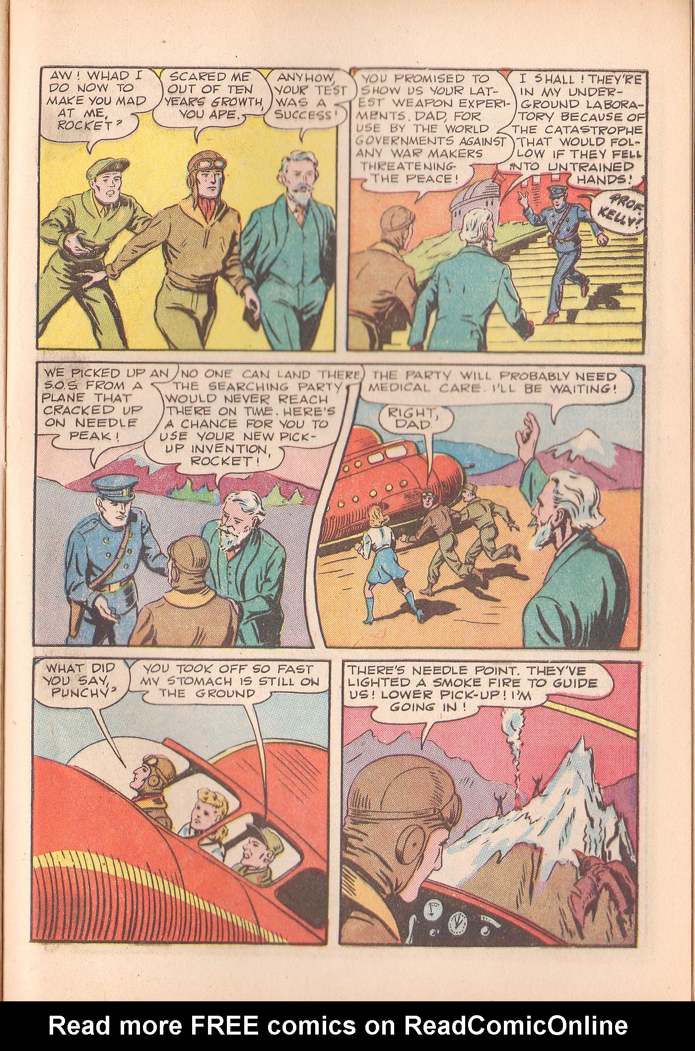 Read online Rocket Kelly (1945) comic -  Issue #2 - 41