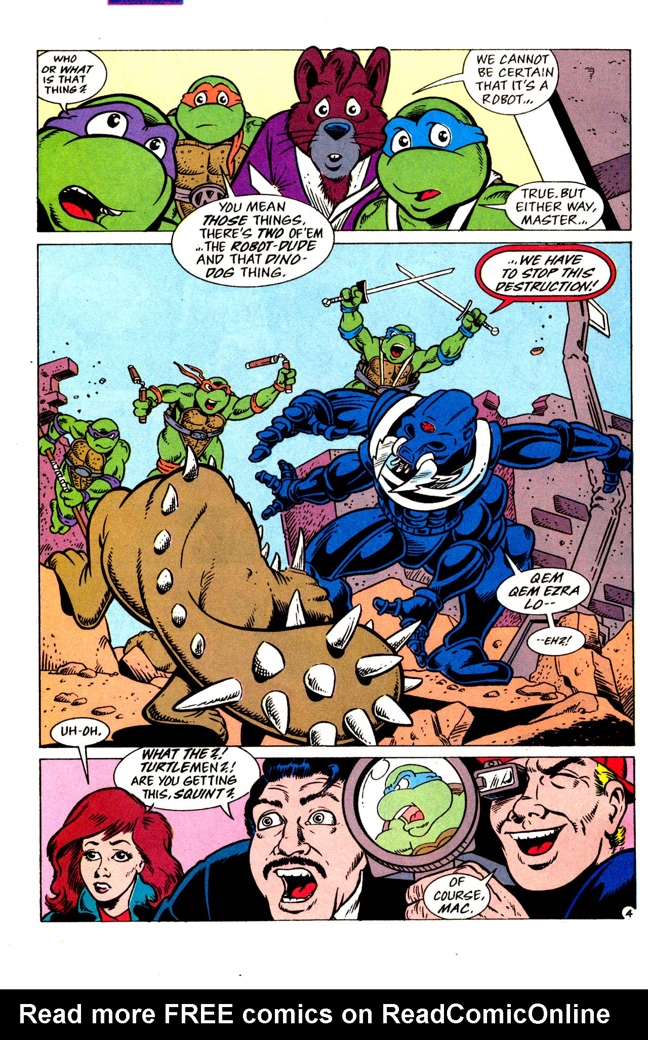 Read online Teenage Mutant Ninja Turtles Adventures (1989) comic -  Issue #47 - 6