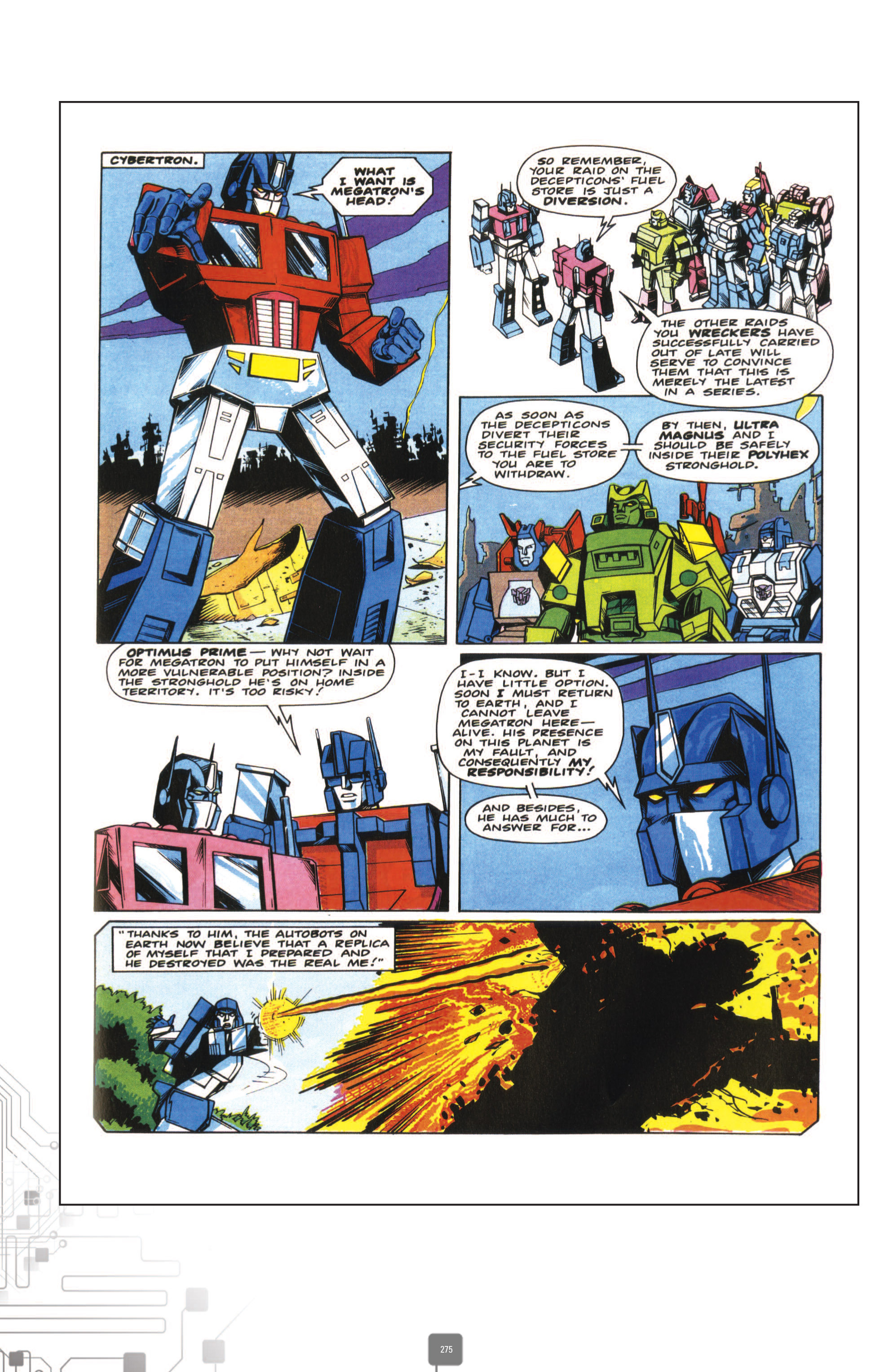 Read online The Transformers Classics UK comic -  Issue # TPB 3 - 275