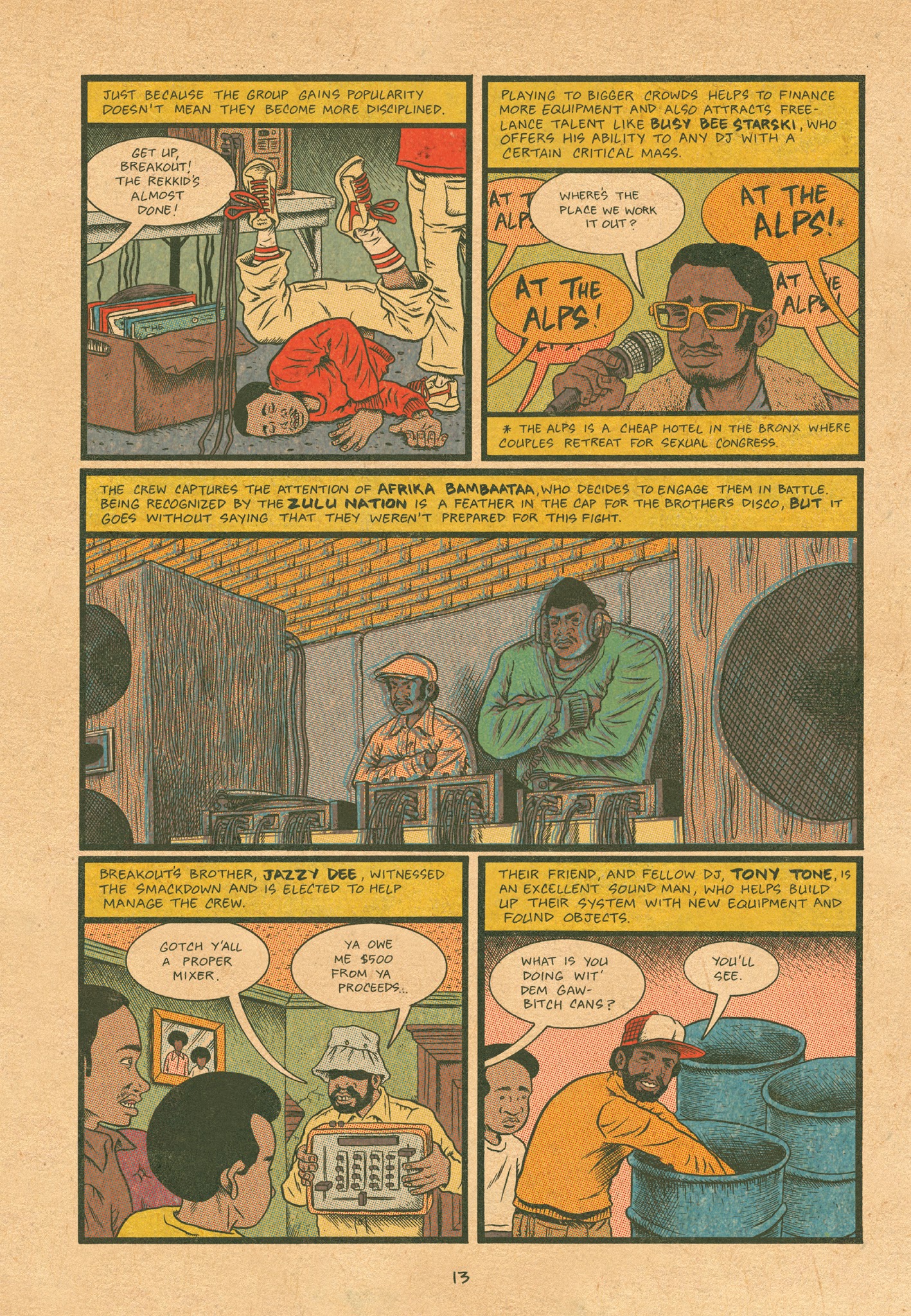 Read online Hip Hop Family Tree (2013) comic -  Issue # TPB 1 - 14