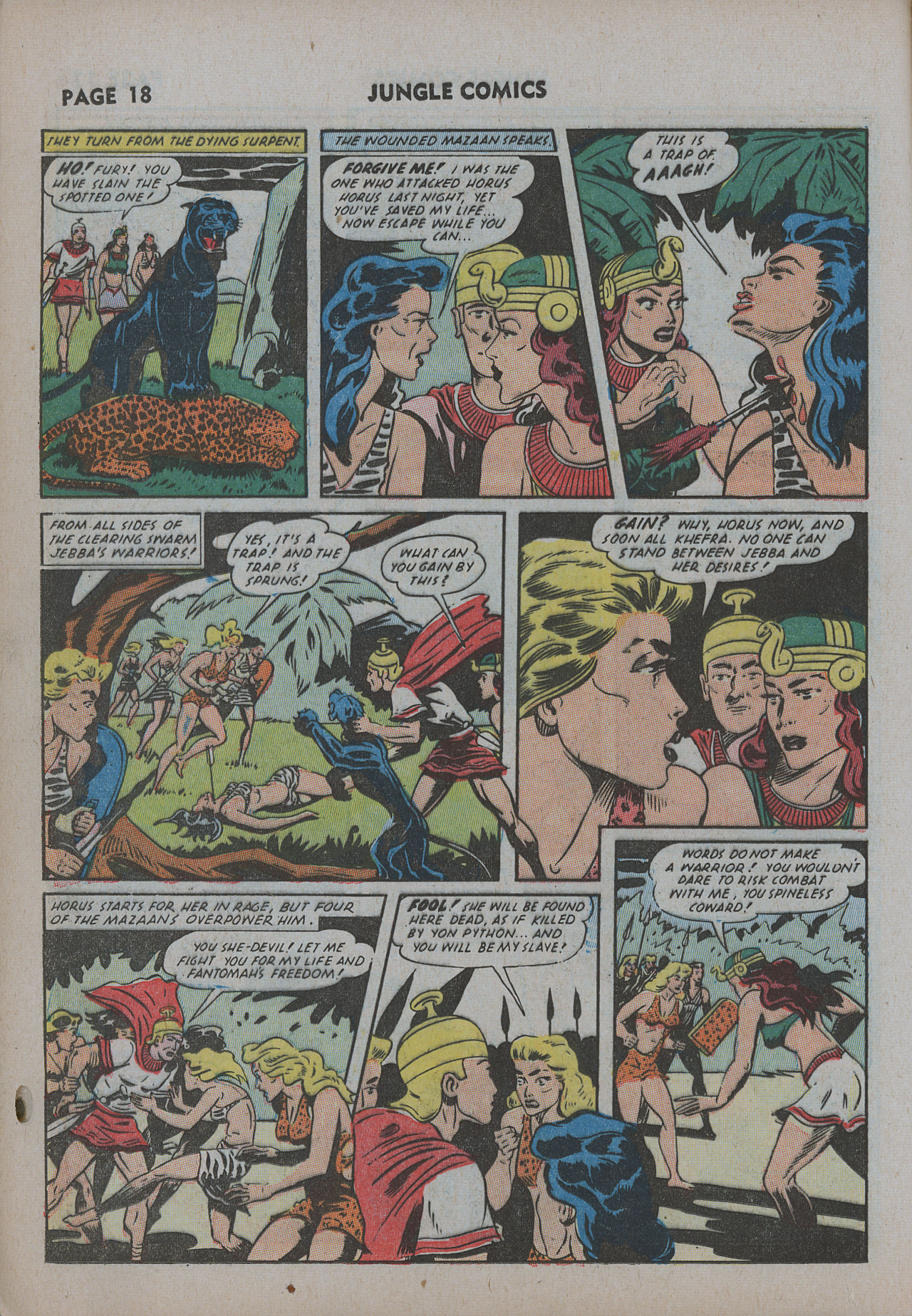 Read online Jungle Comics comic -  Issue #31 - 21