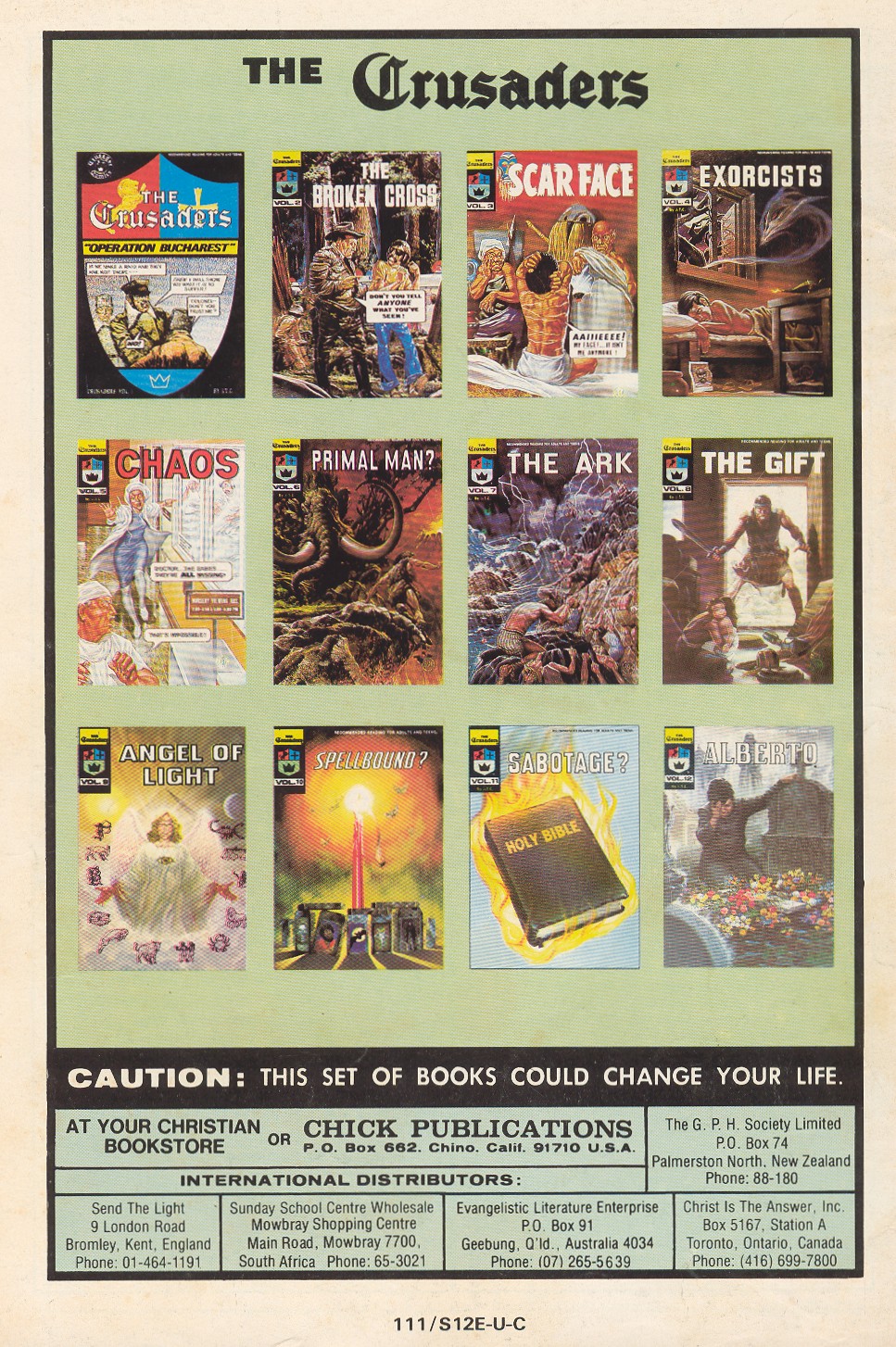 Read online The Crusaders (1974) comic -  Issue #11 - 36