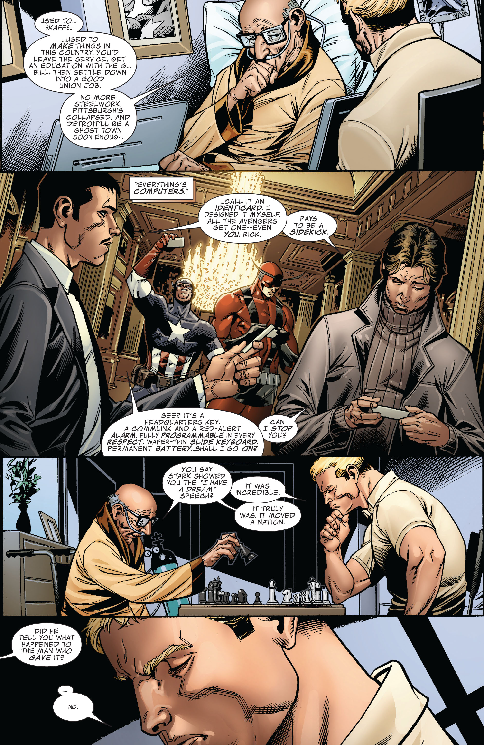 Captain America: Man Out of Time 4 Page 12