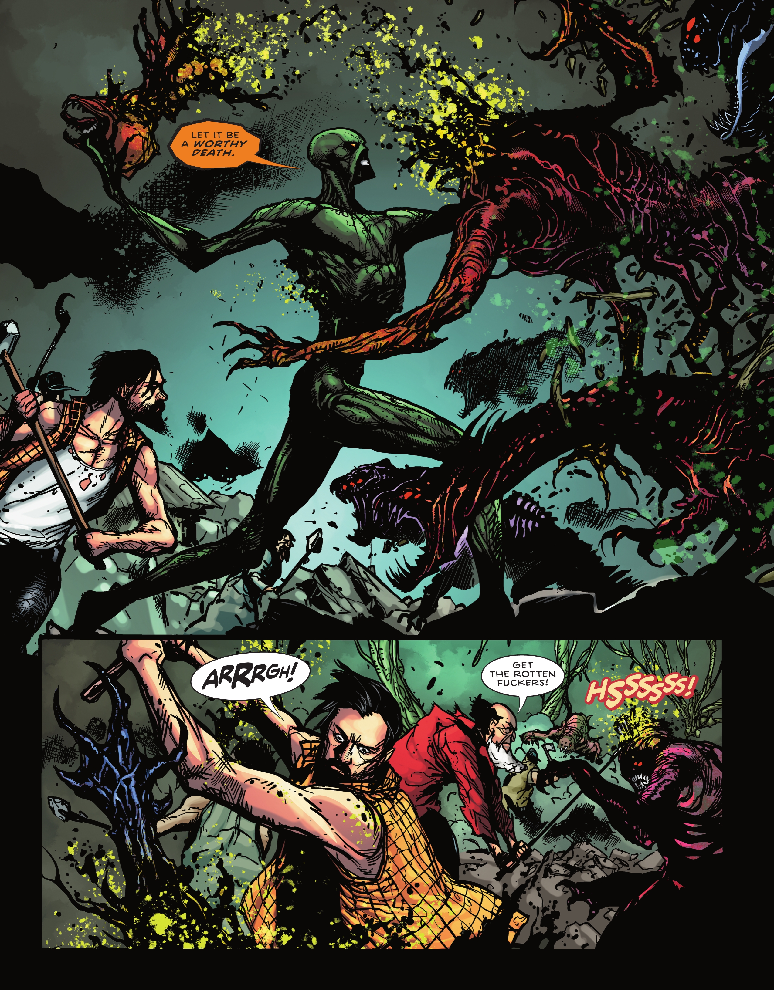 Read online Swamp Thing: Green Hell comic -  Issue #3 - 16