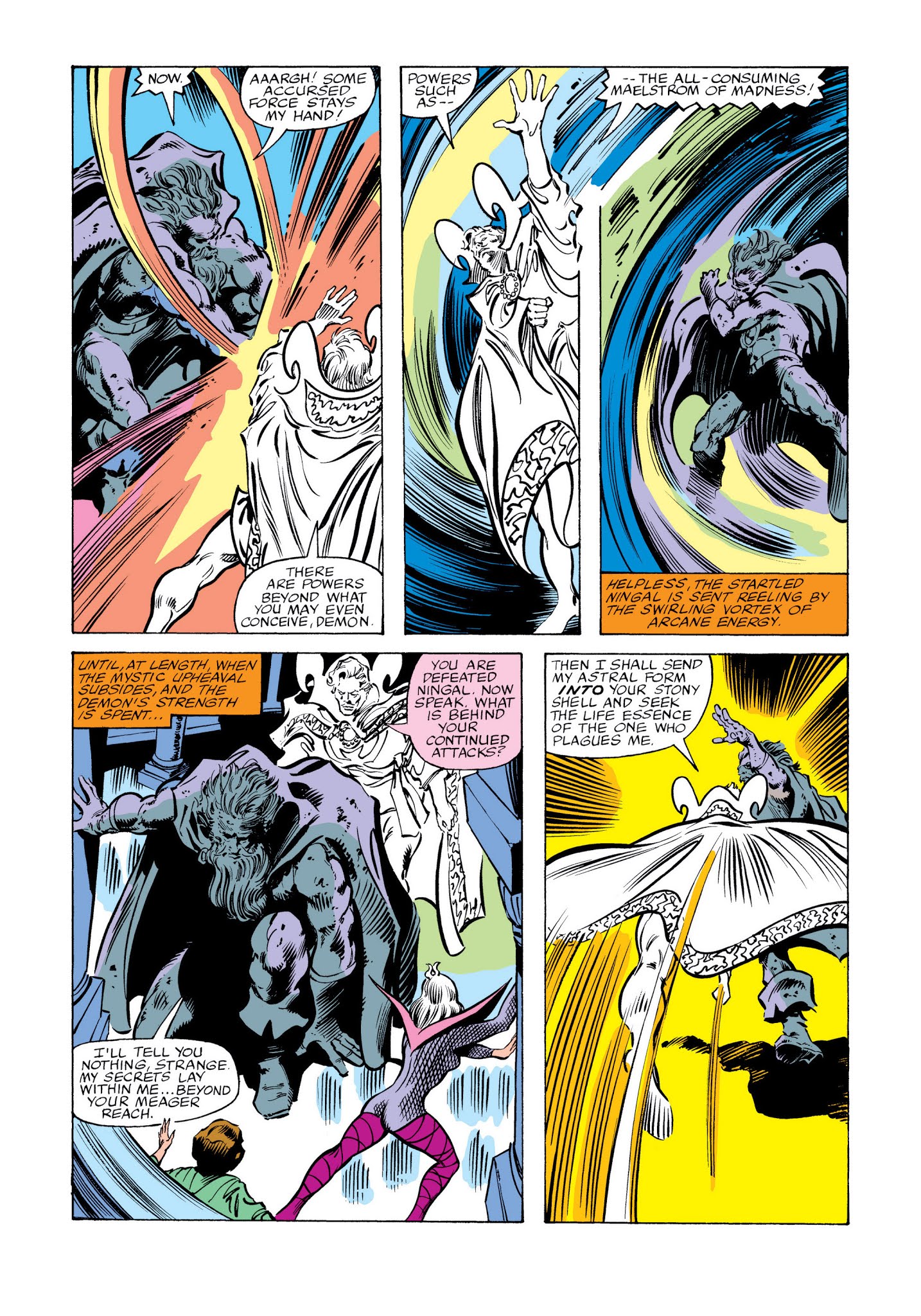 Read online Marvel Masterworks: Doctor Strange comic -  Issue # TPB 7 (Part 3) - 70