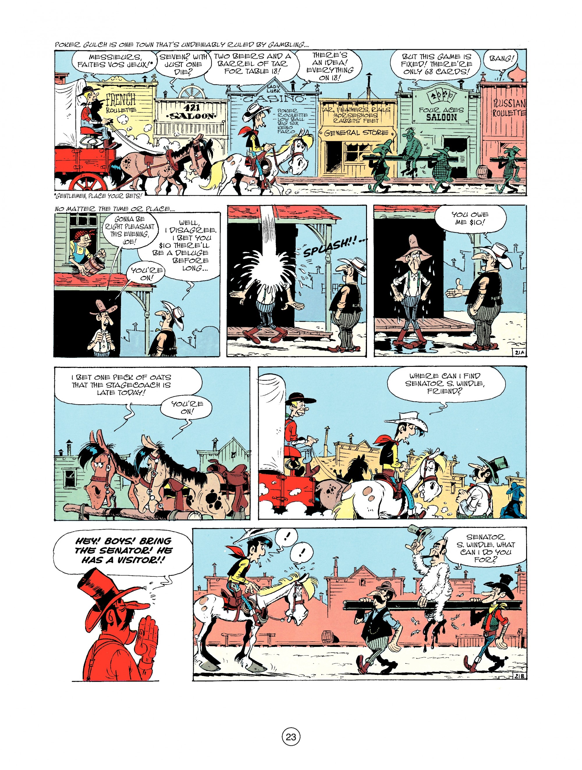 Read online A Lucky Luke Adventure comic -  Issue #33 - 23