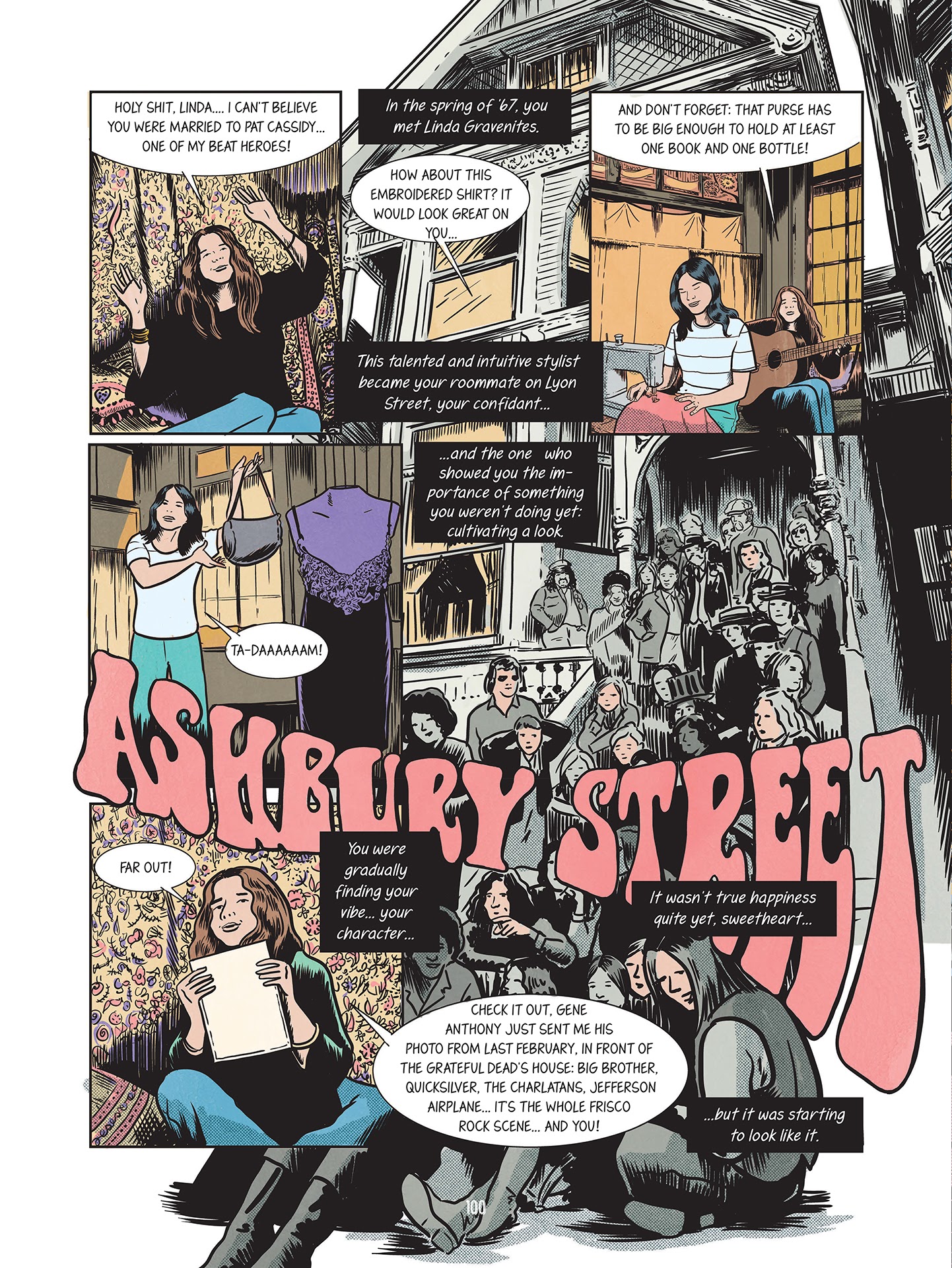 Read online Love Me Please!: The Story of Janis Joplin comic -  Issue # TPB (Part 1) - 98