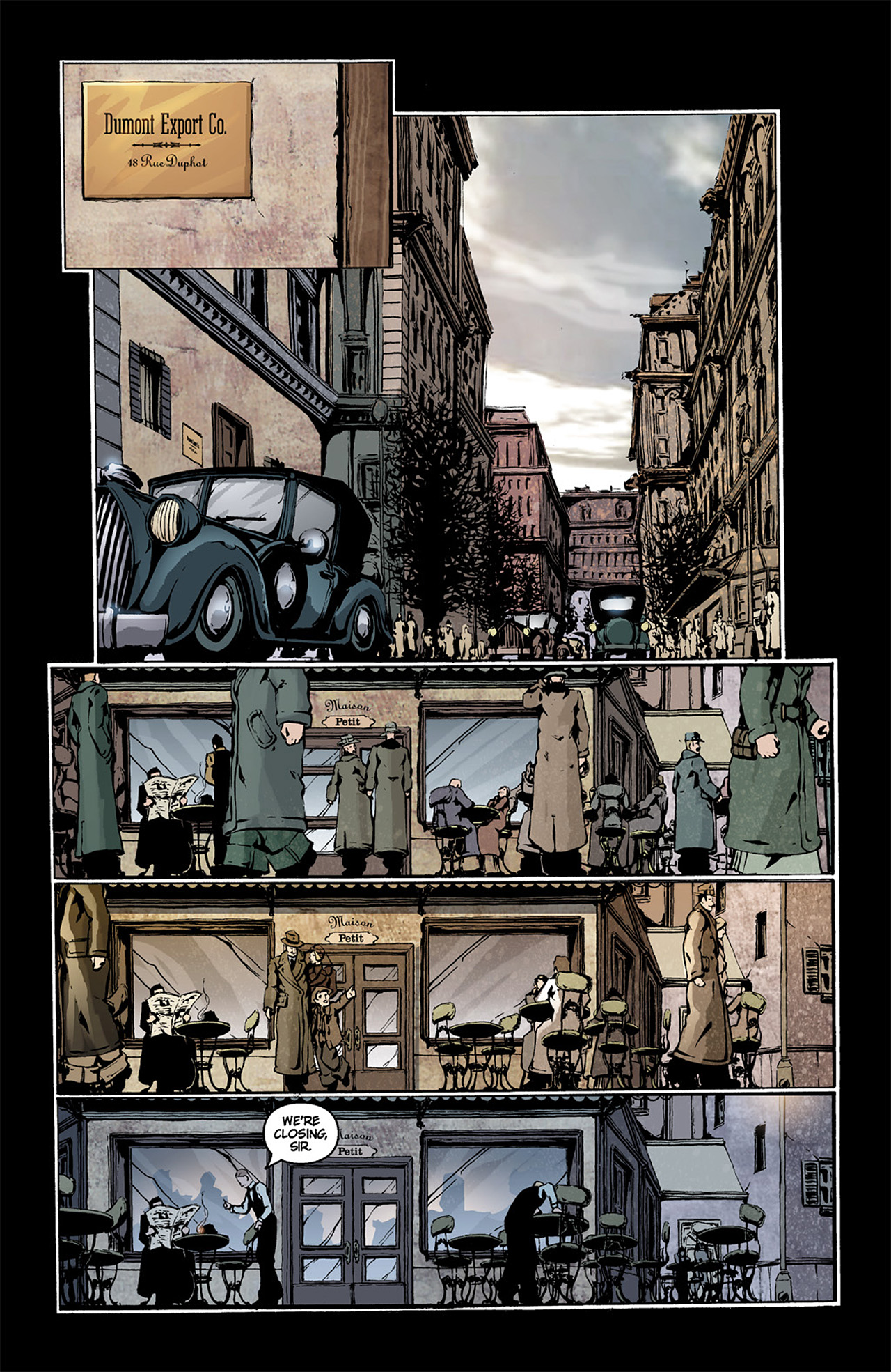 Read online Rex Mundi (2006) comic -  Issue # TPB 1 - 125