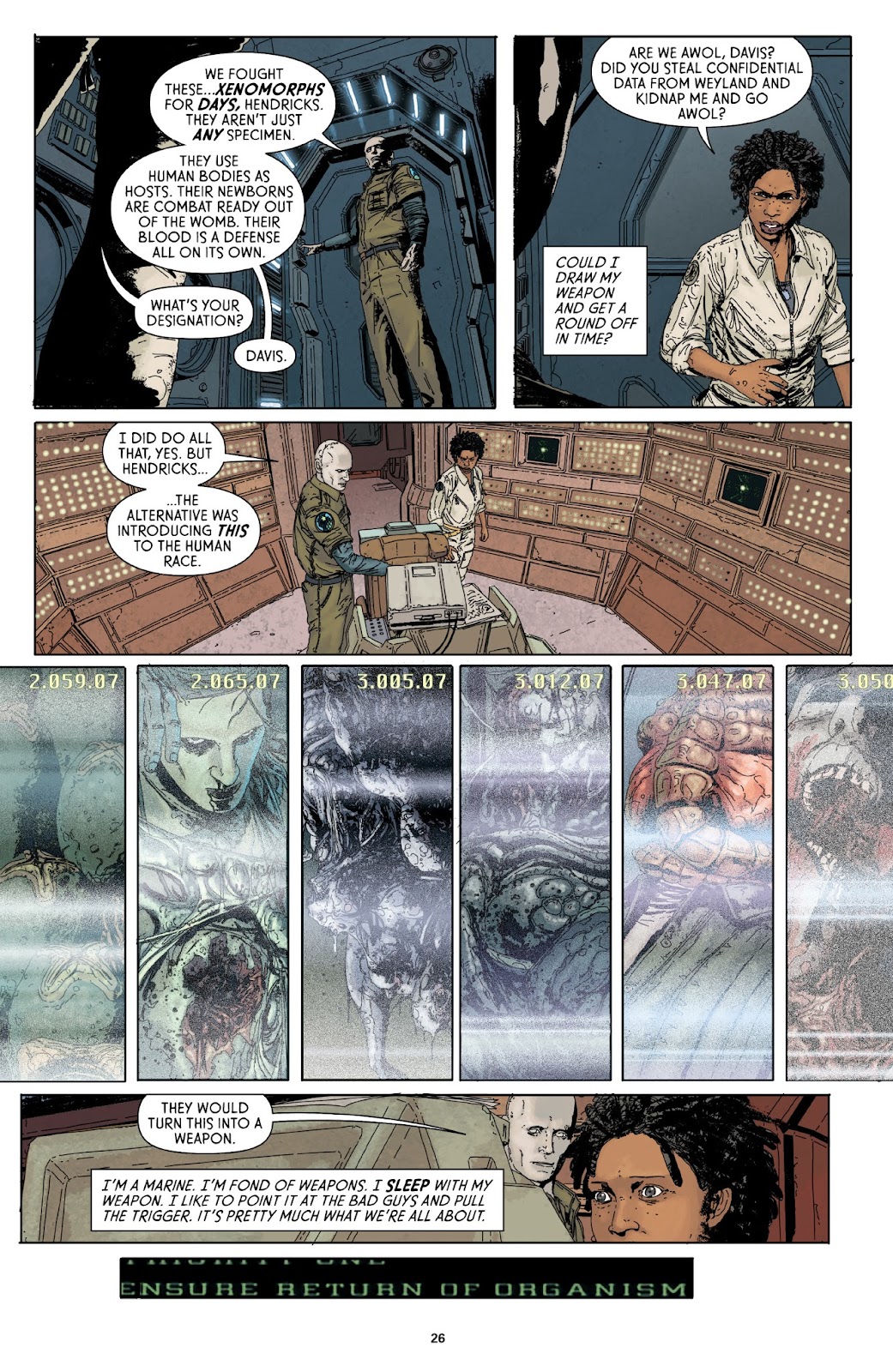 Aliens: Defiance issue TPB 1 - Page 26