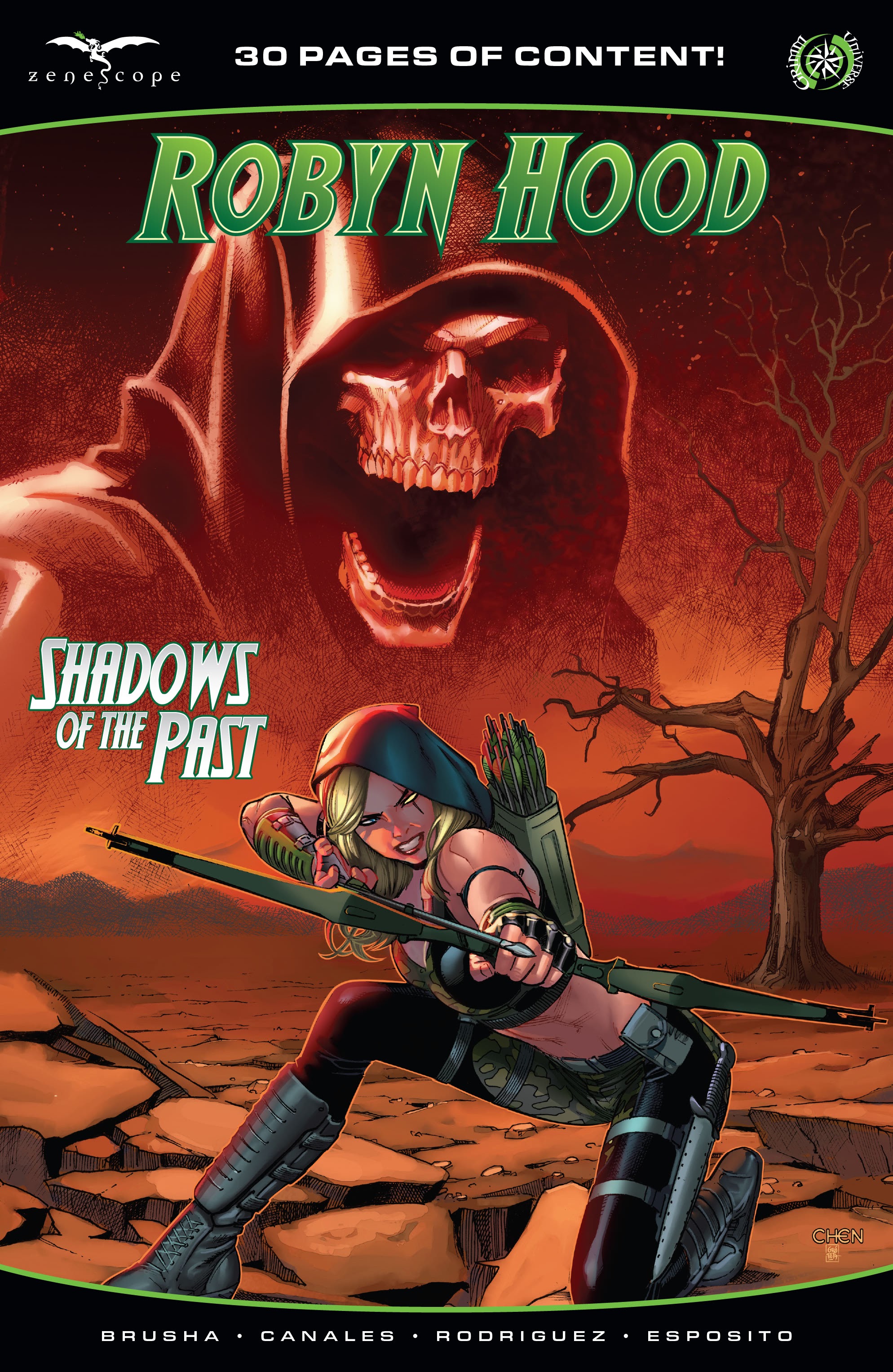 Read online Robyn Hood: Shadows of the Past comic -  Issue # Full - 1