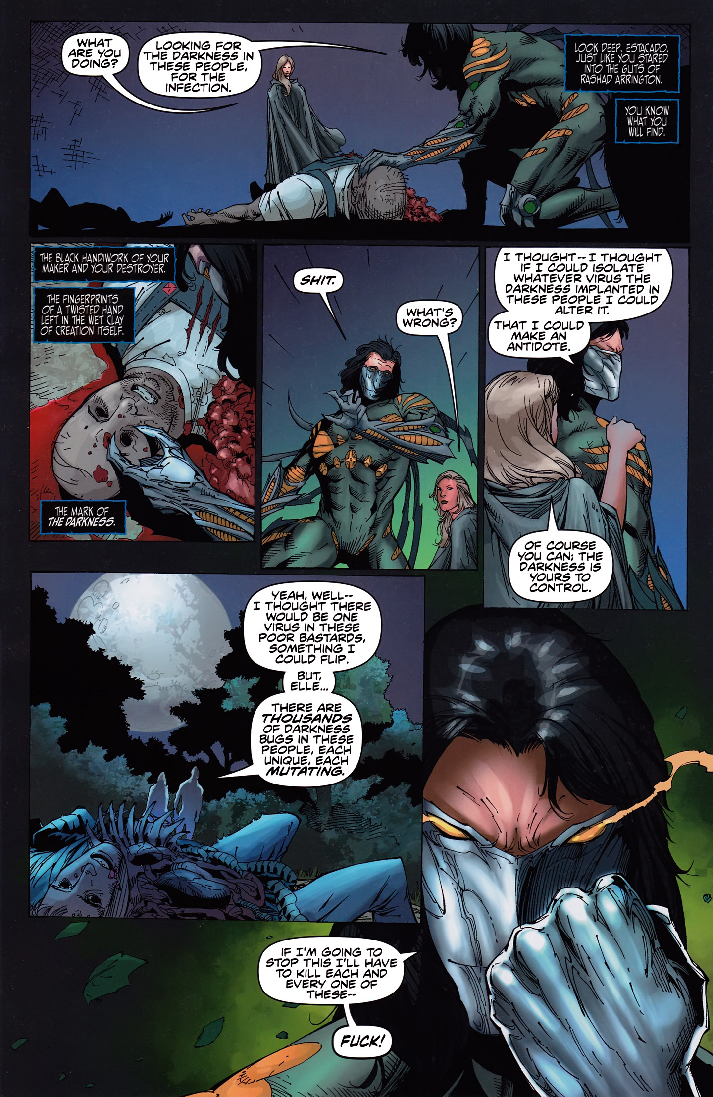 Read online The Darkness (2007) comic -  Issue #94 - 8