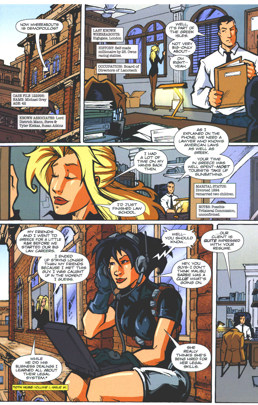 Read online 10th Muse (2005) comic -  Issue #6 - 9