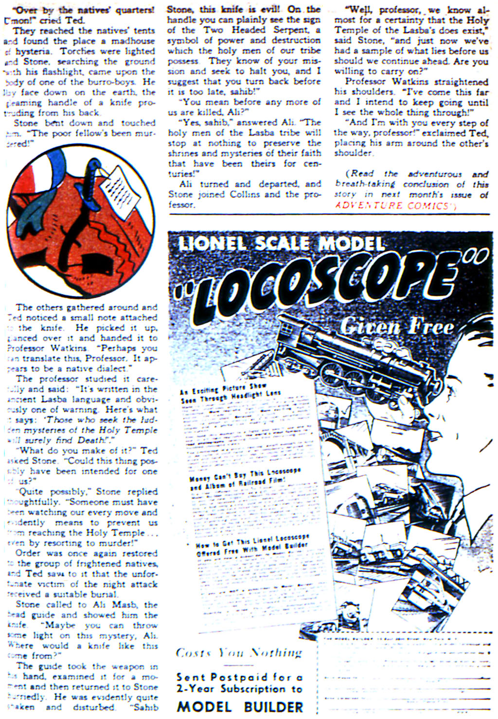 Read online Adventure Comics (1938) comic -  Issue #41 - 43