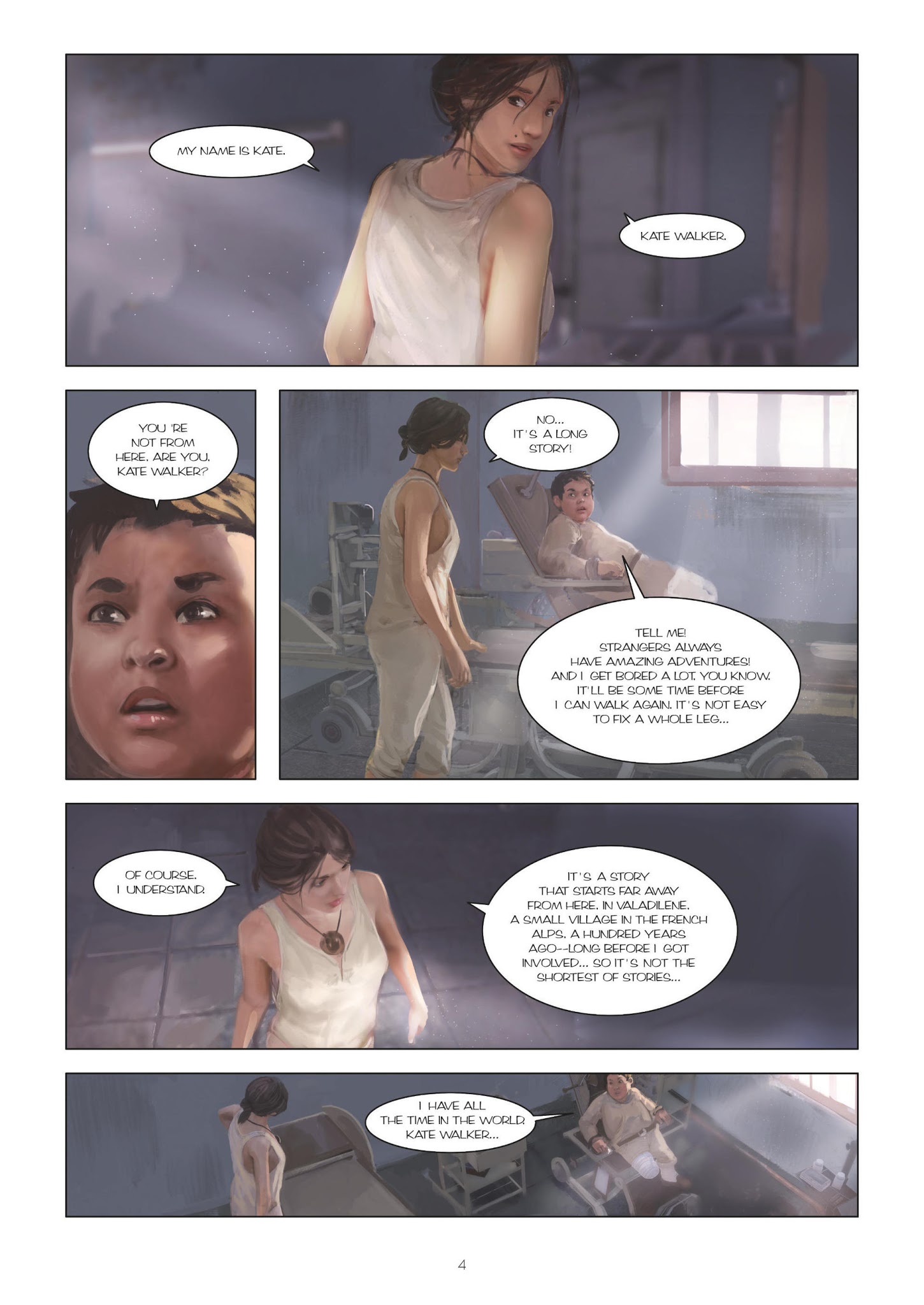 Read online Syberia comic -  Issue #1 - 4