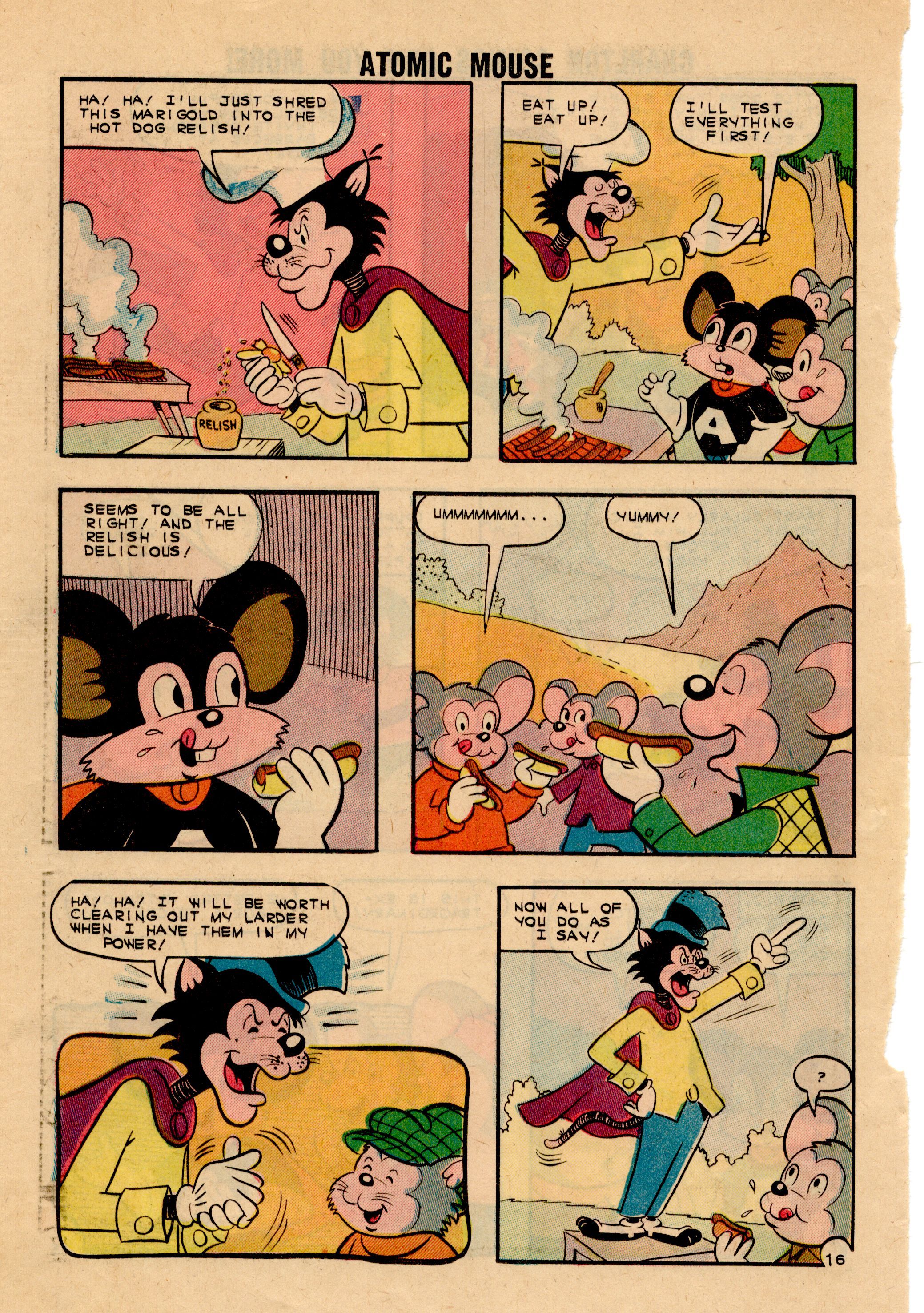 Read online Atomic Mouse comic -  Issue #49 - 20
