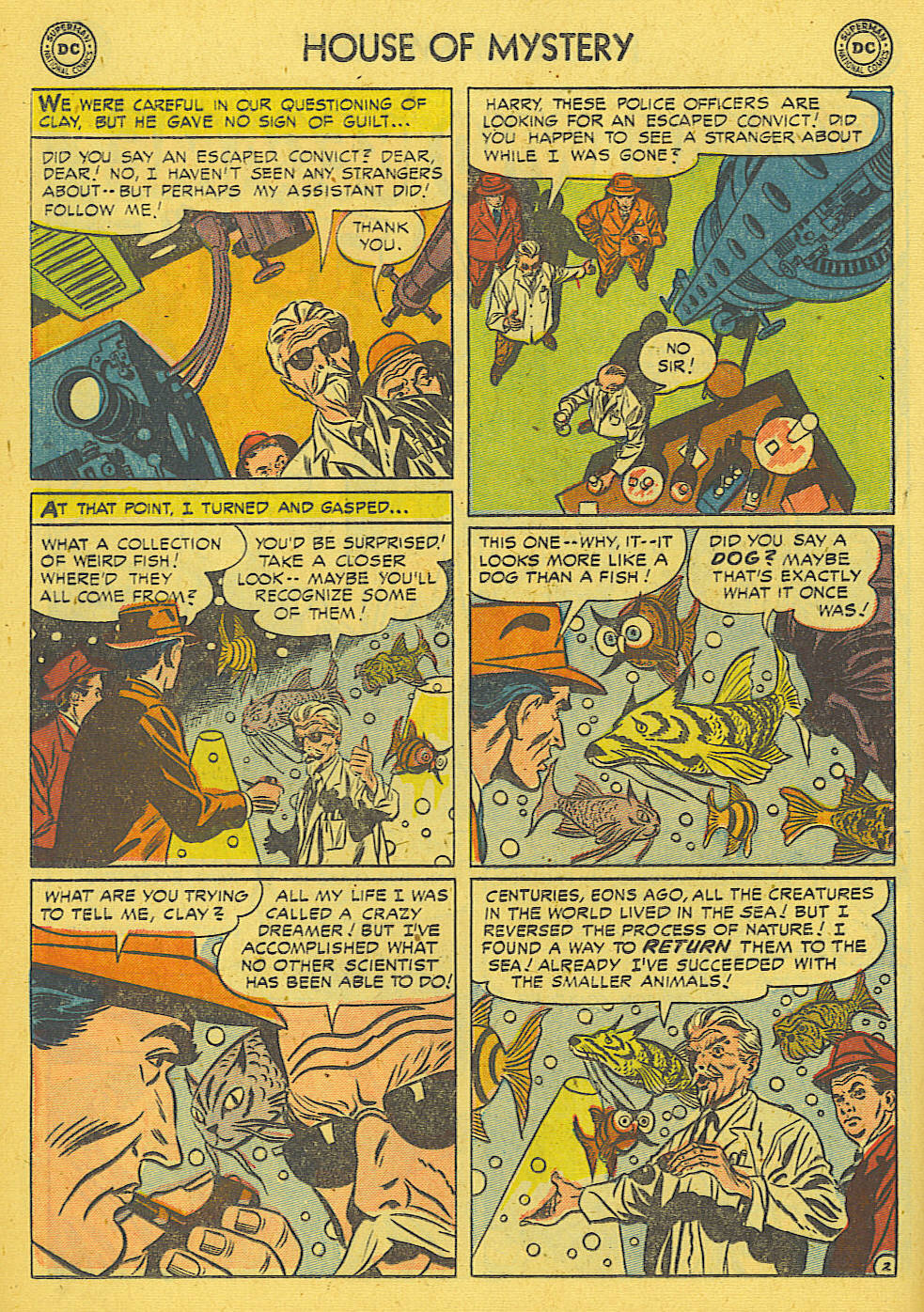 Read online House of Mystery (1951) comic -  Issue #34 - 12