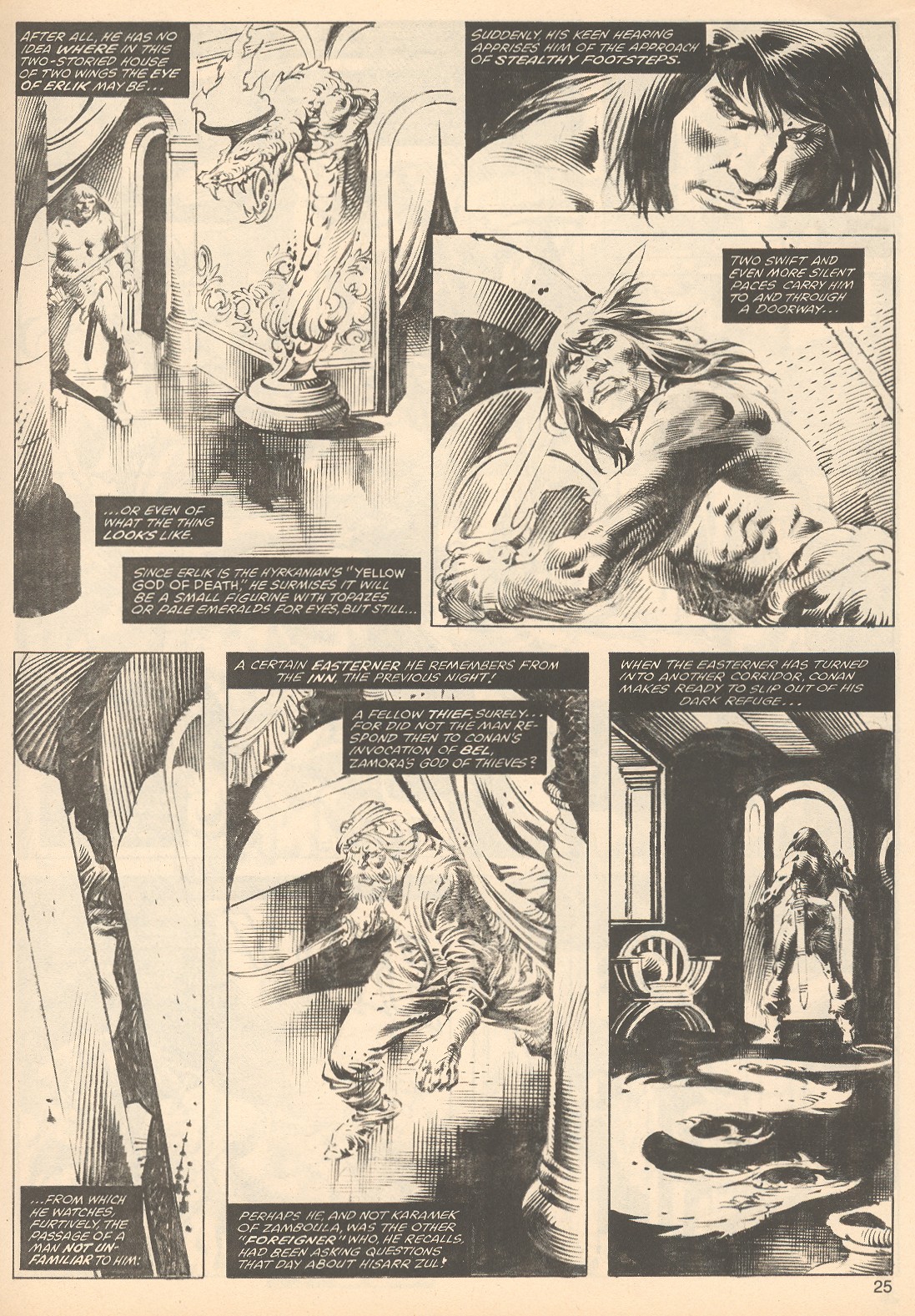 Read online The Savage Sword Of Conan comic -  Issue #53 - 25