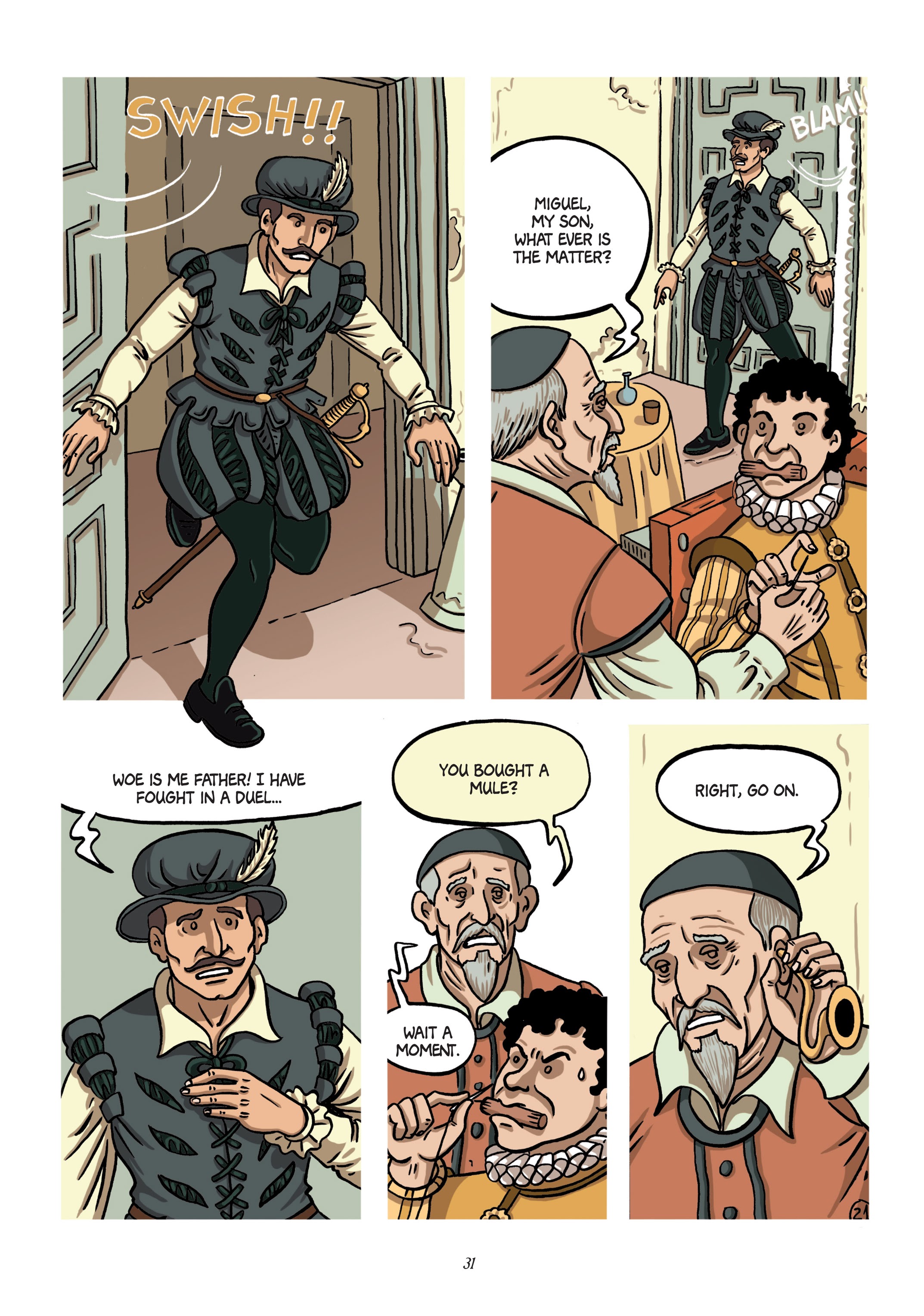 Read online Cervantes comic -  Issue # TPB 1 - 30