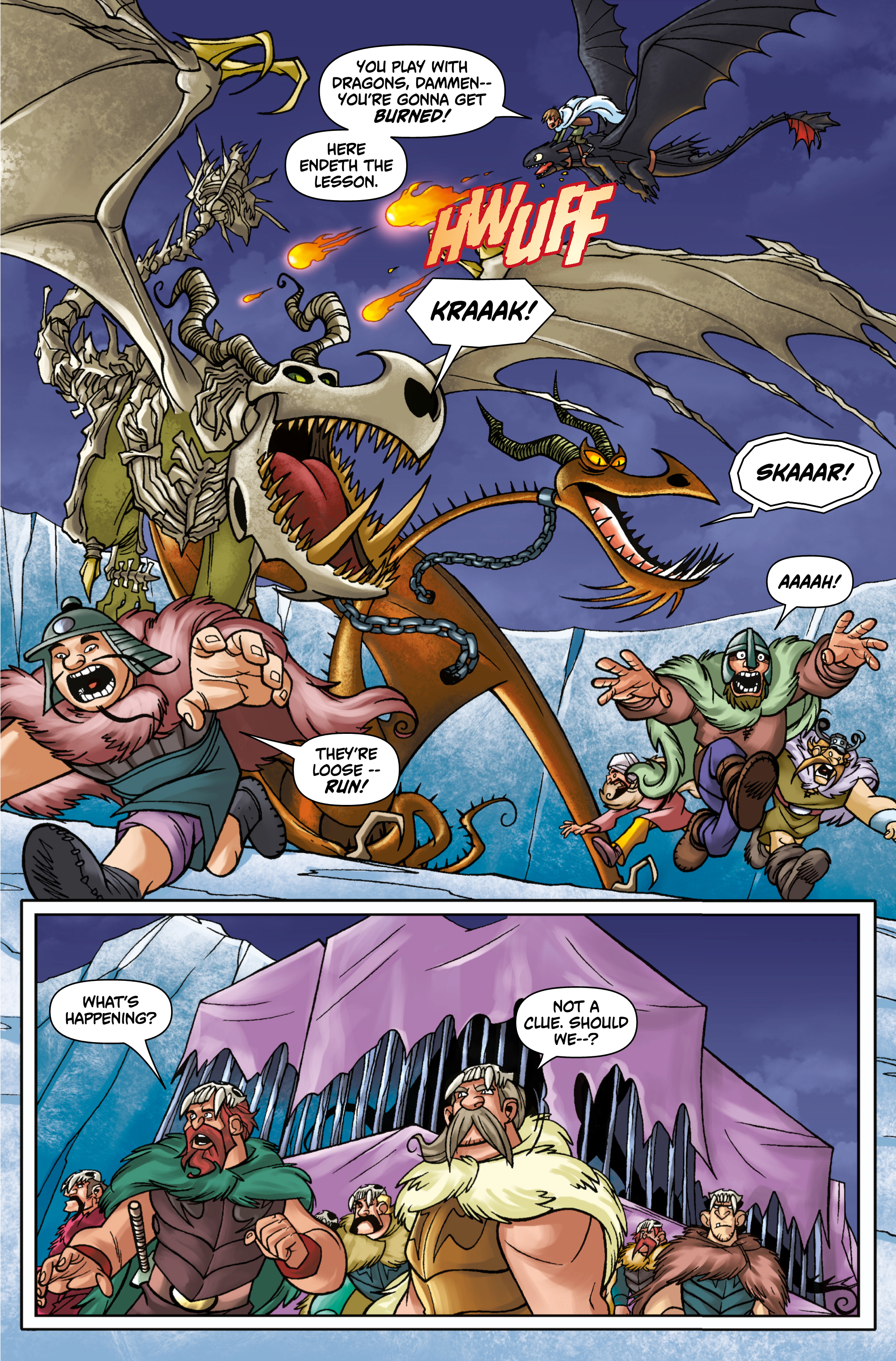 Read online DreamWorks Dragons: Riders of Berk comic -  Issue # _TPB - 39