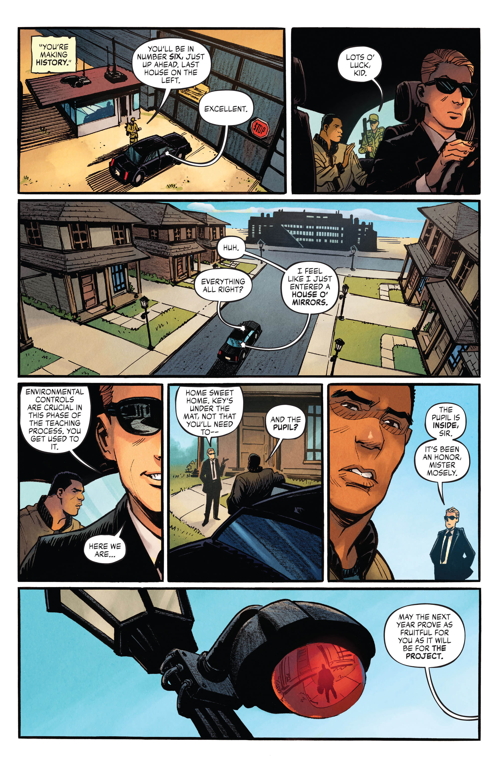 Read online Mosely comic -  Issue #1 - 4