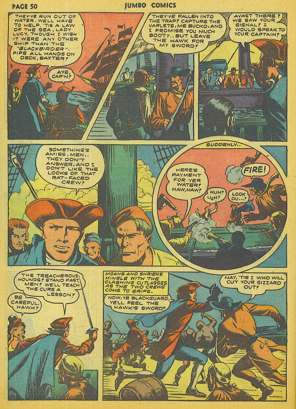 Read online Jumbo Comics comic -  Issue #49 - 52